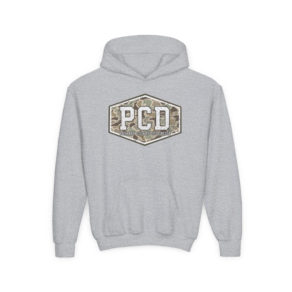 Youth Hoodie – PCD Camo Logo Pullover