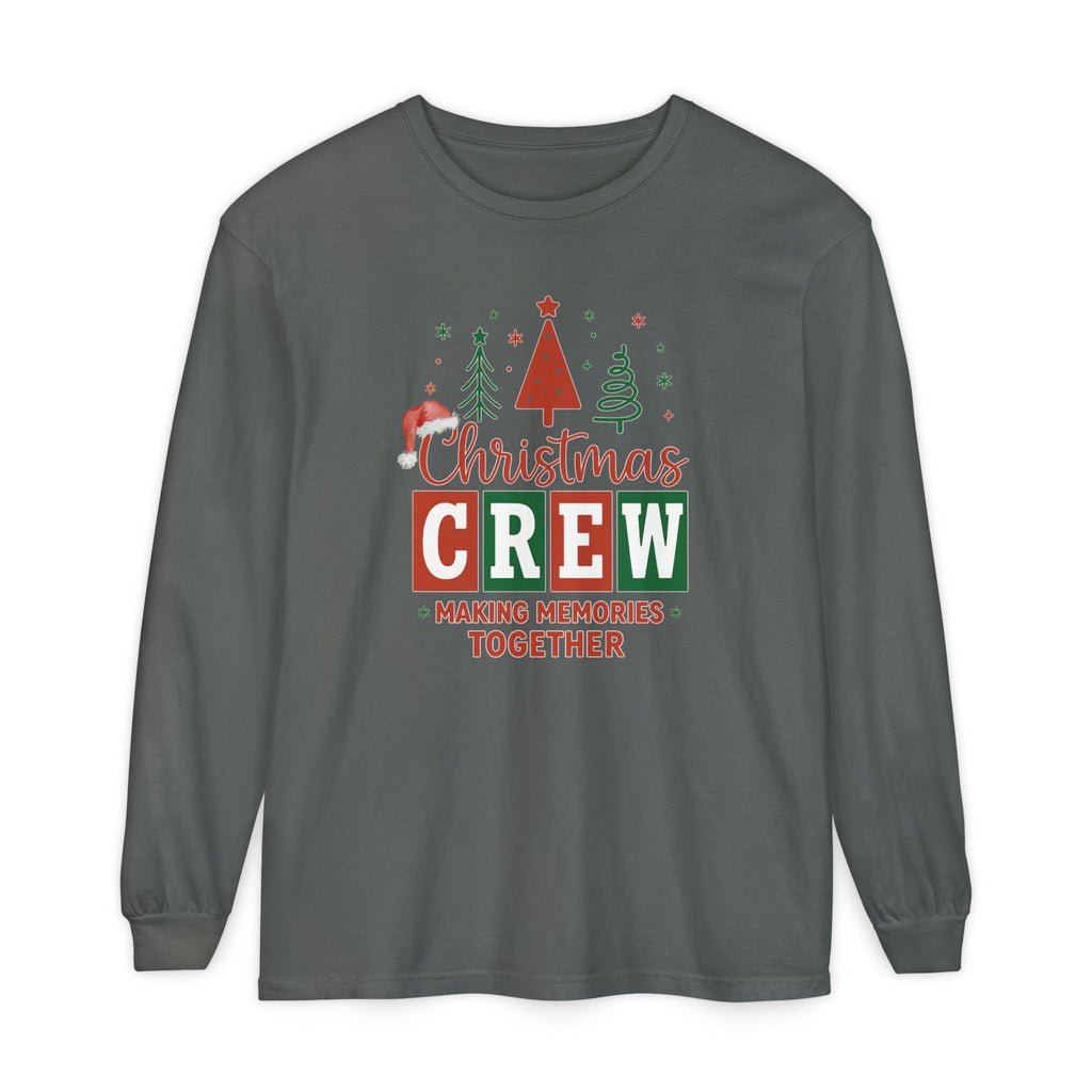 Christmas Crew Long Sleeve Shirt — 'Making Memories Together' Holiday Tee