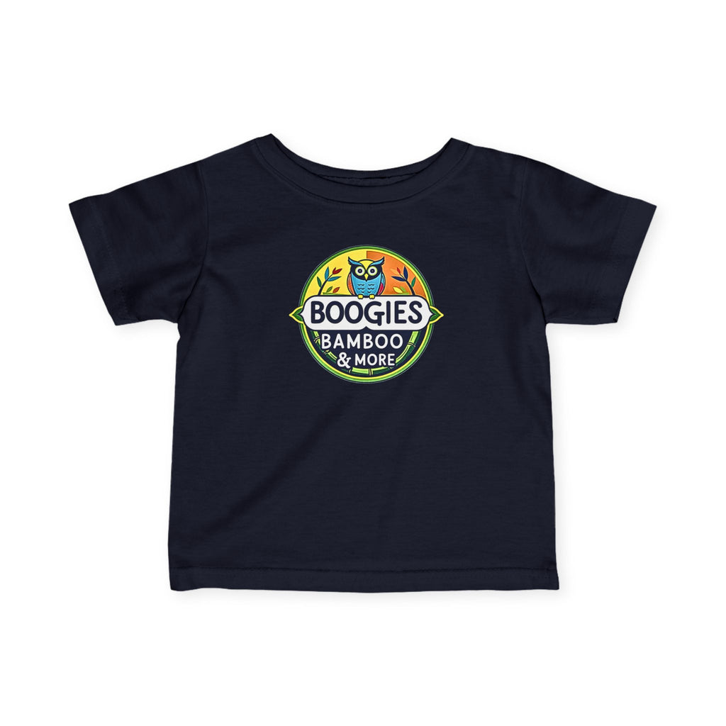 Infant Tee — 'Boogies Bamboo & More' Logo Baby Shirt