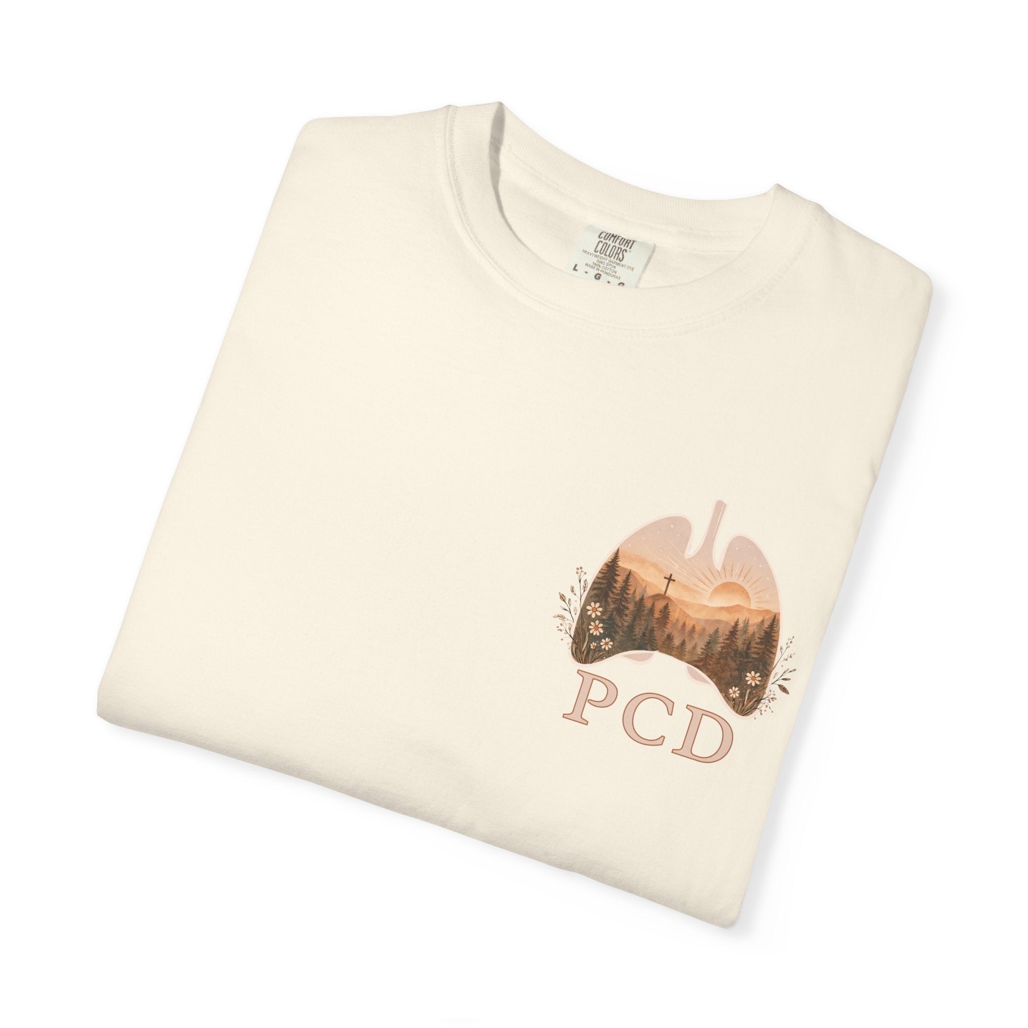 PCD Awareness Crewneck Sweatshirt — HELLO HOPE. NEW HORIZON. Tee