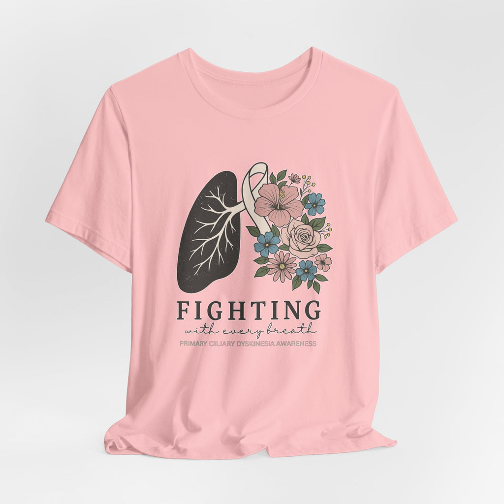PCD Short Sleeve Tee - Fighting with Every Breath