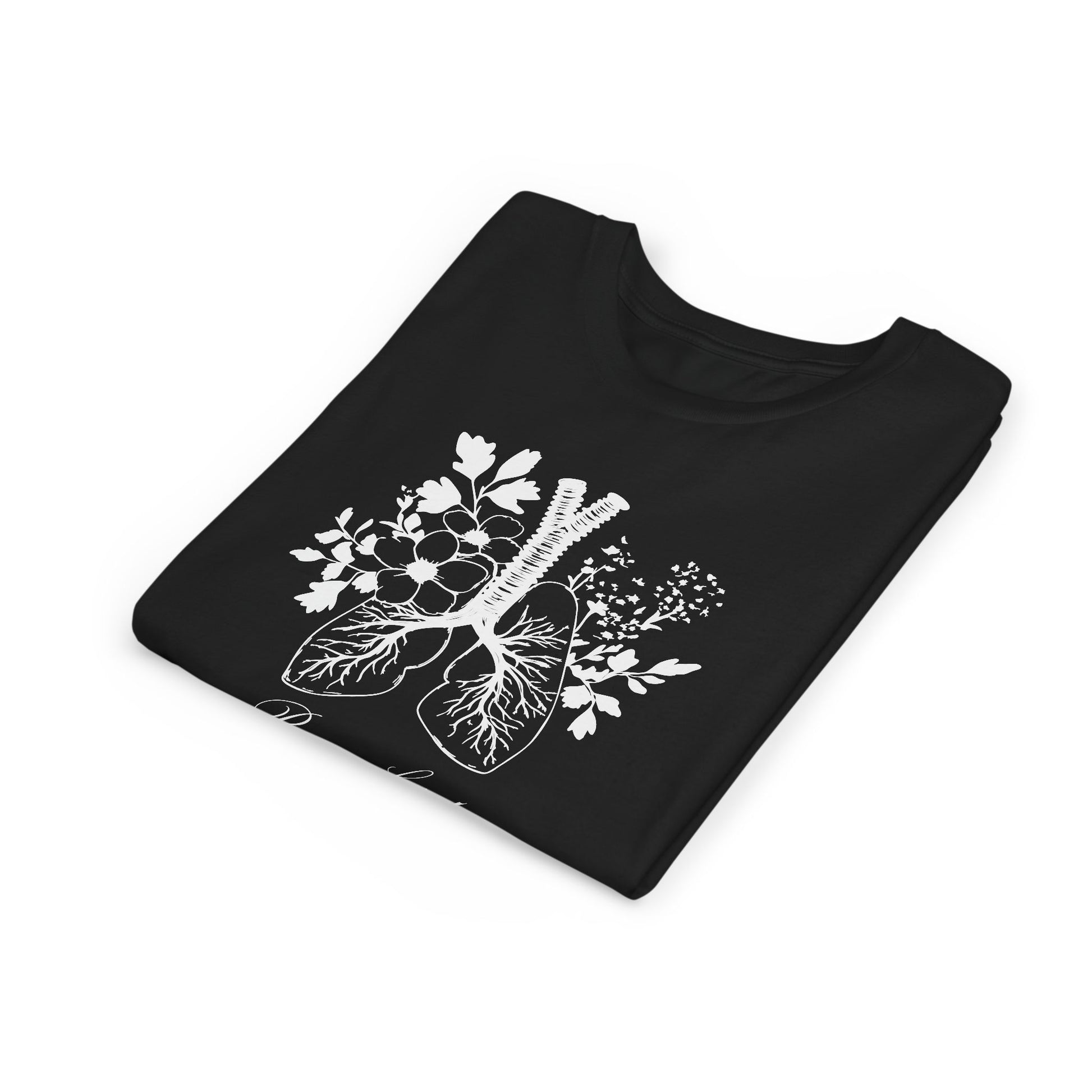 Youth Tee: Remember to Breathe- PCD Awareness