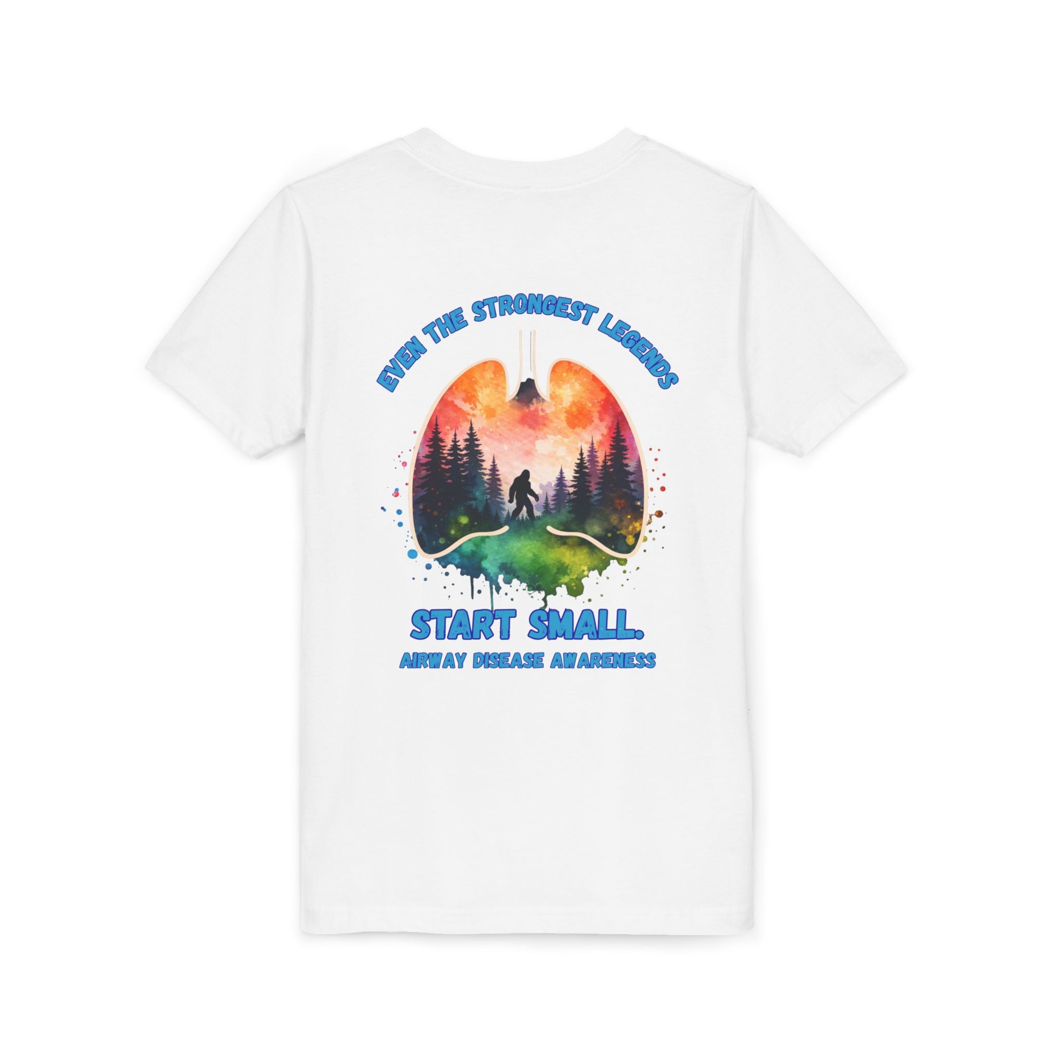 Airway Disease Awareness Tee — "Even the Strongest Legends" SAWYER STRONG—YOUTH