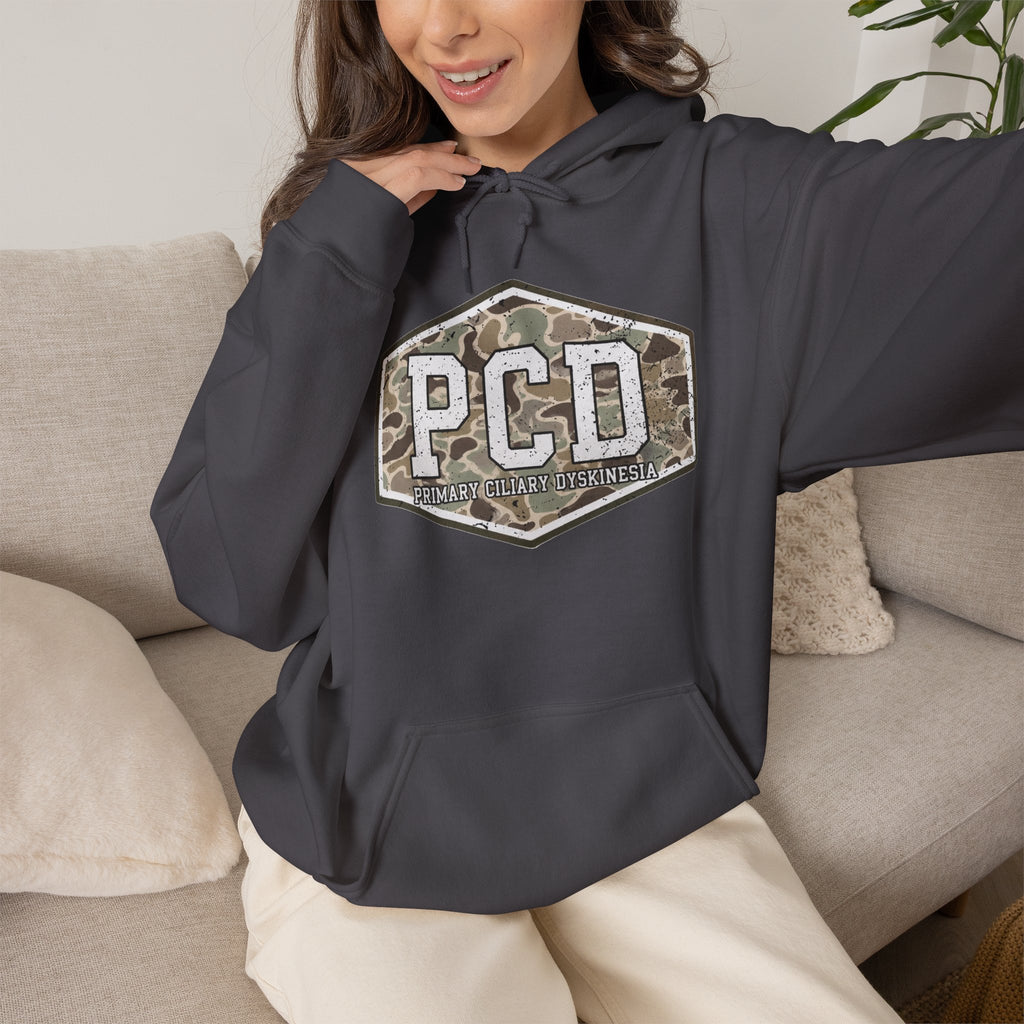 PCD Camo Logo Hoodie – Tactical Military Style Pullover