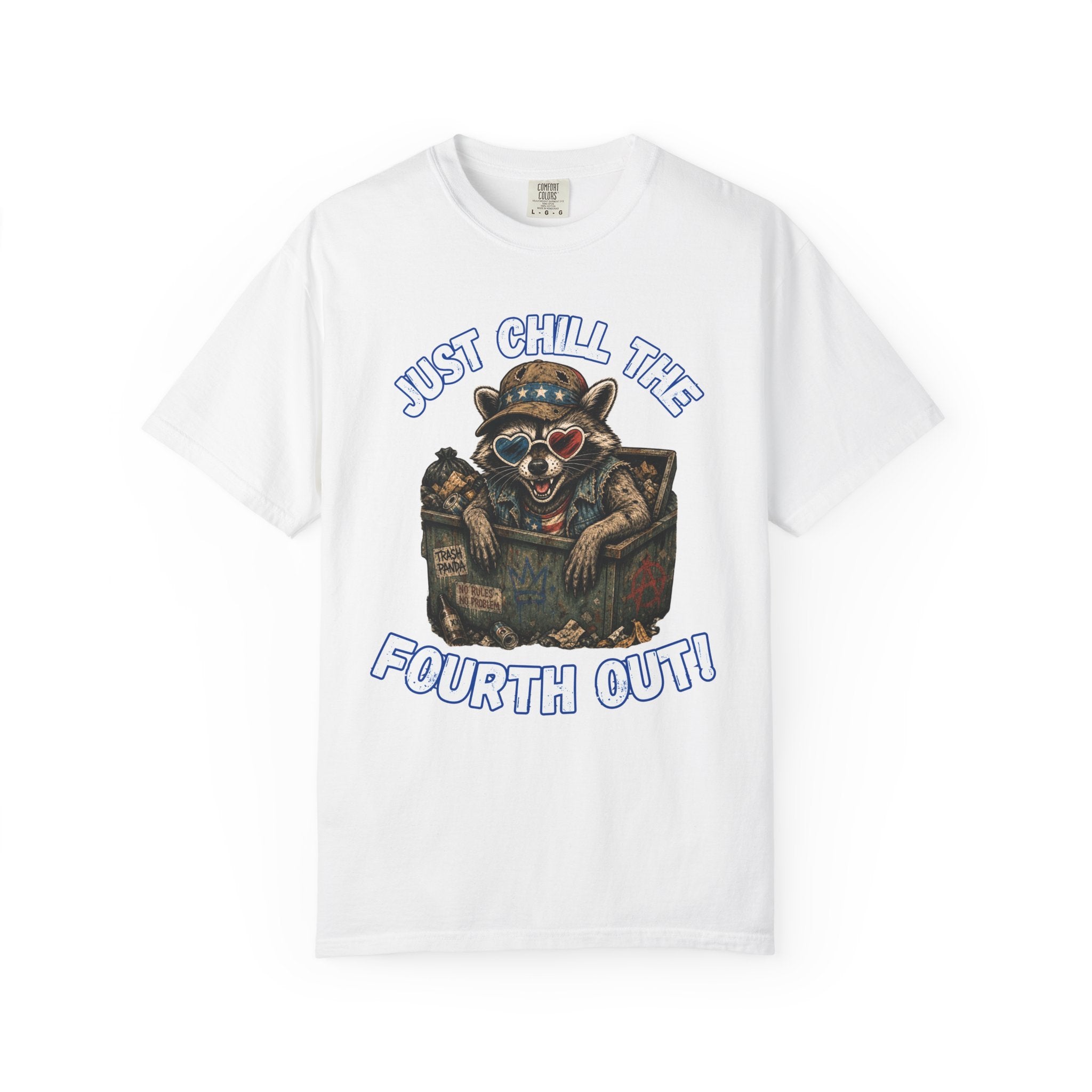 Raccoon 'Chill the Fourth Out' T-Shirt