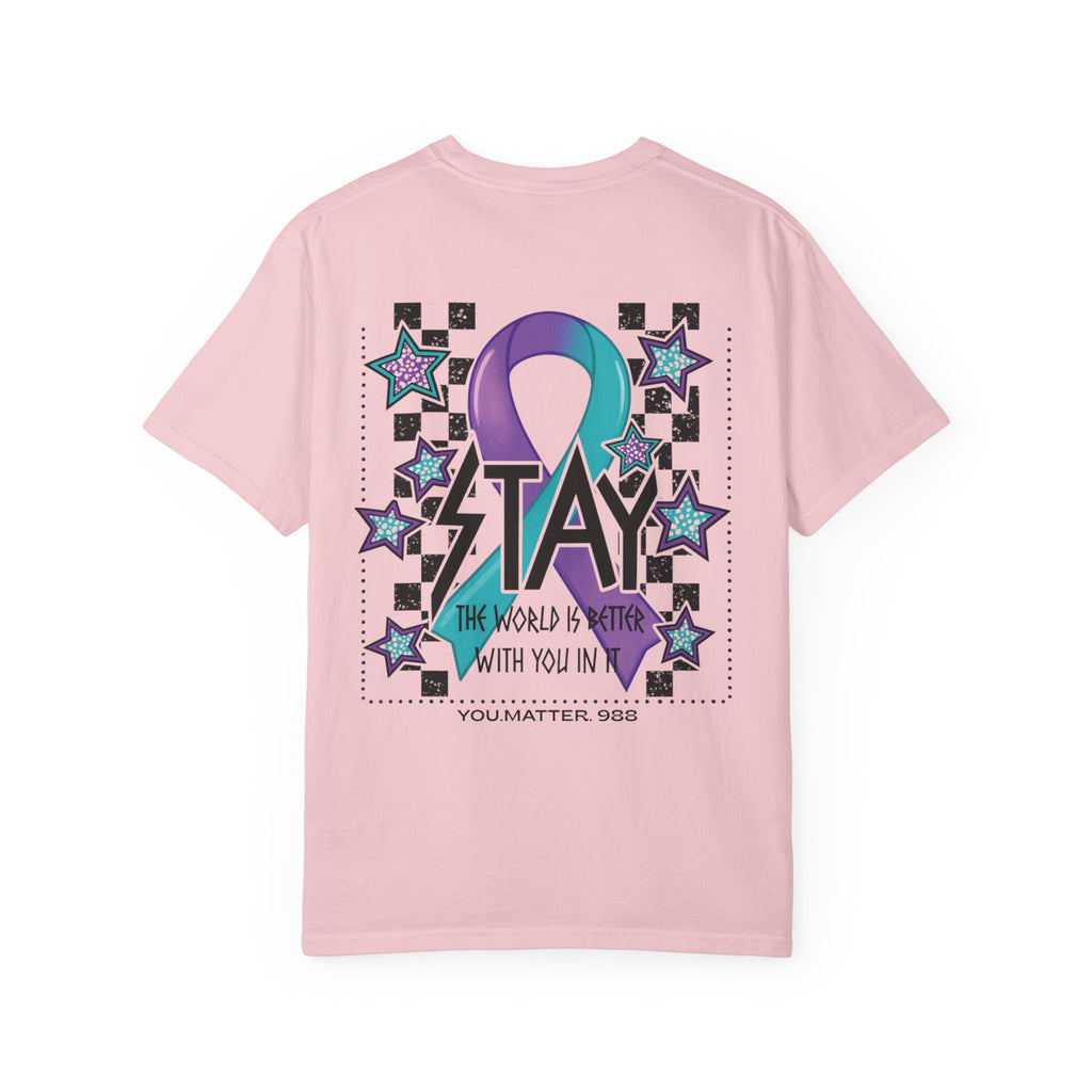 YOU.MATTER.988.STAY T-Shirt — Inspirational Graphic Tee