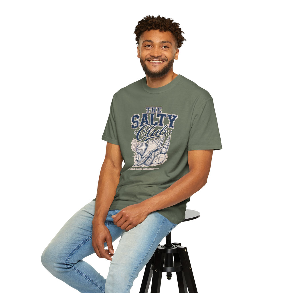 The Salty Club Beach T-Shirt — Nautical CF Awareness