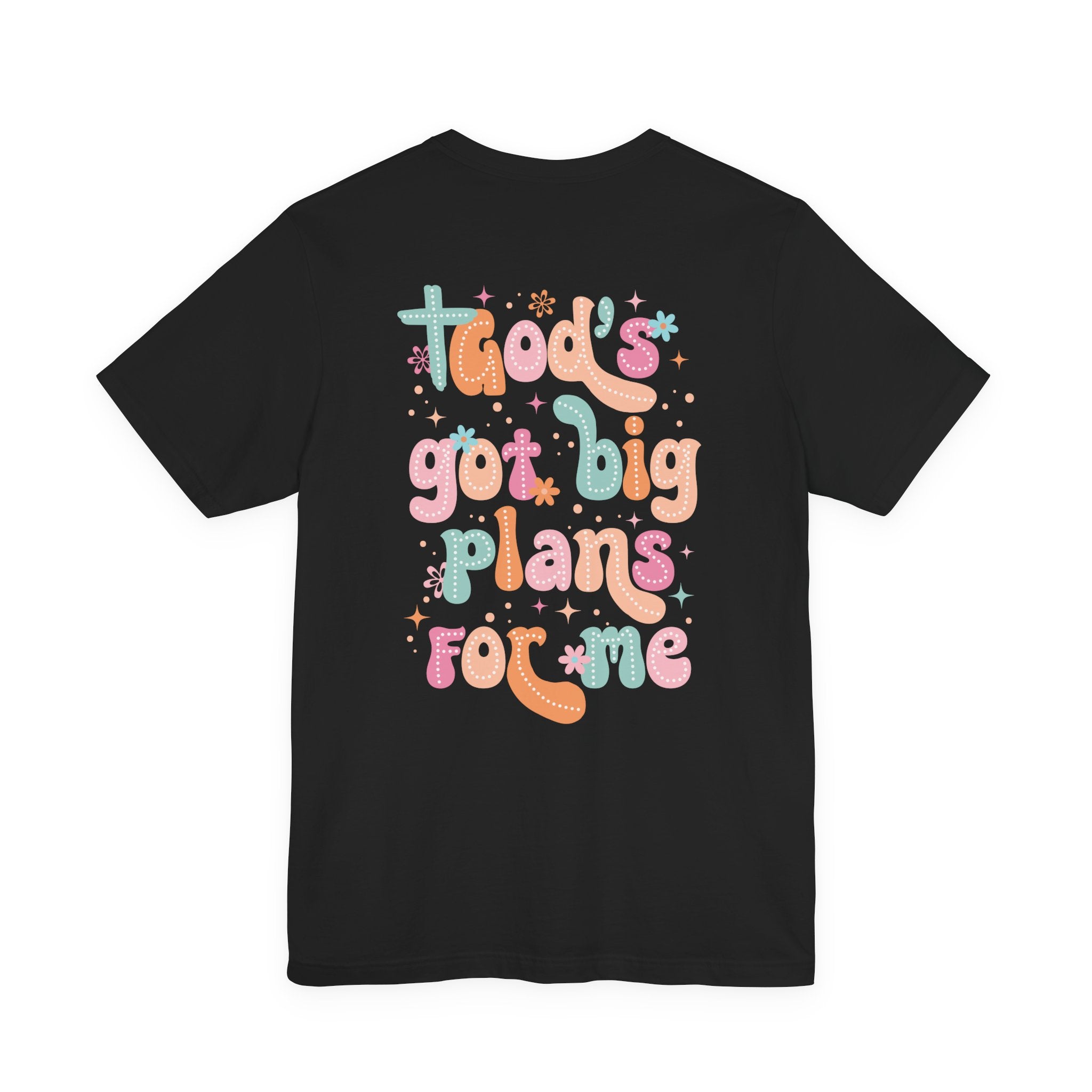 God's Got Big Plans For Me T-Shirt — Christian Mama Cross Tee