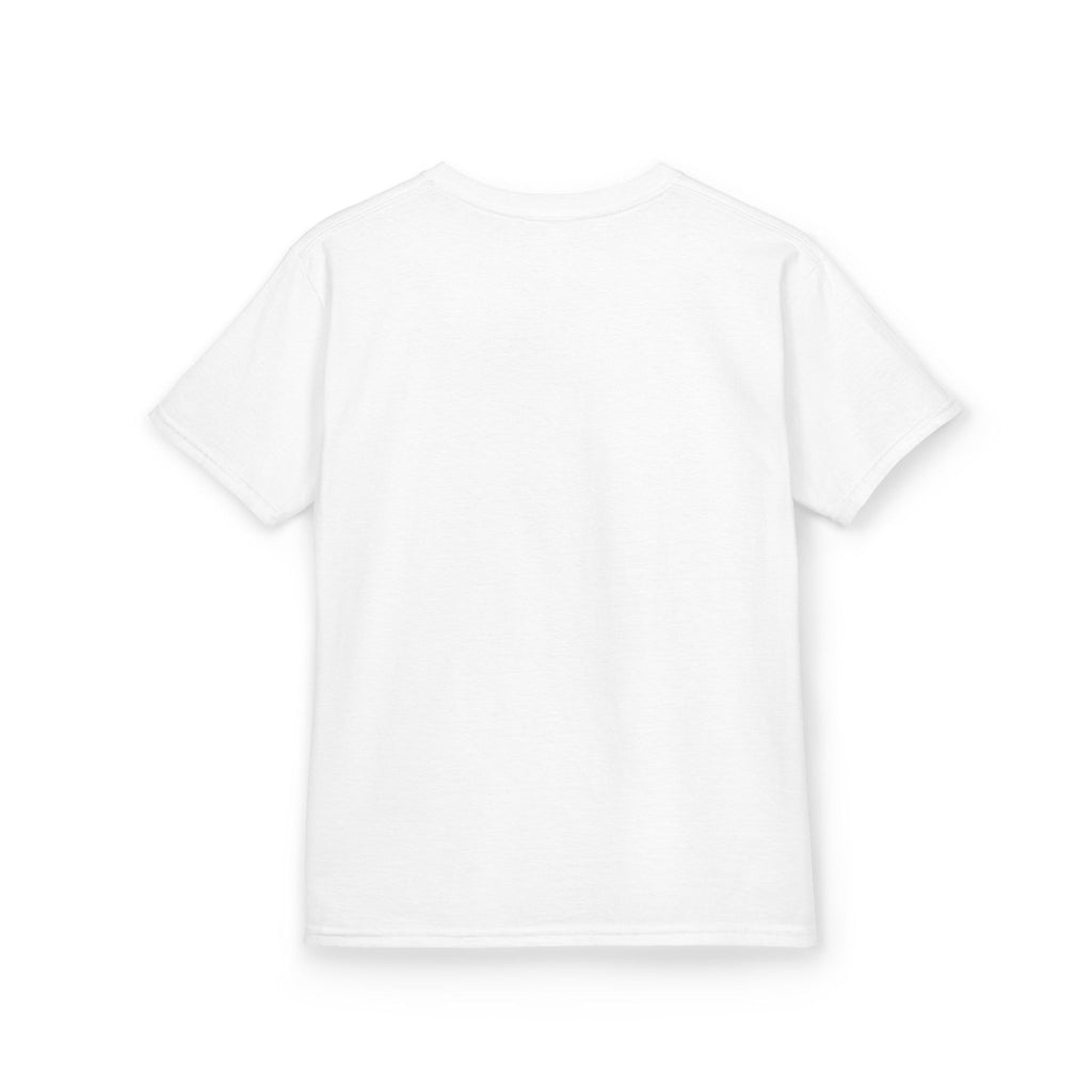The Jentri- Primary Ciliary Dyskinesia Awareness Kids Tee — Orange & Blue Ribbon Design