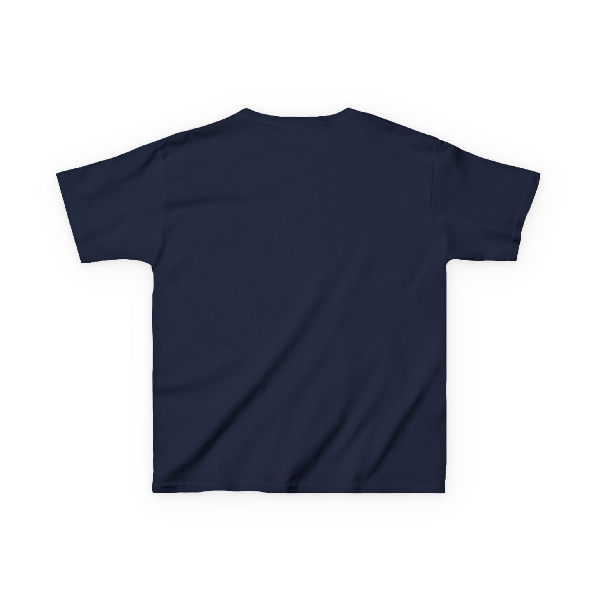 The Jentri- Primary Ciliary Dyskinesia Awareness Kids Tee — Orange & Blue Ribbon Design