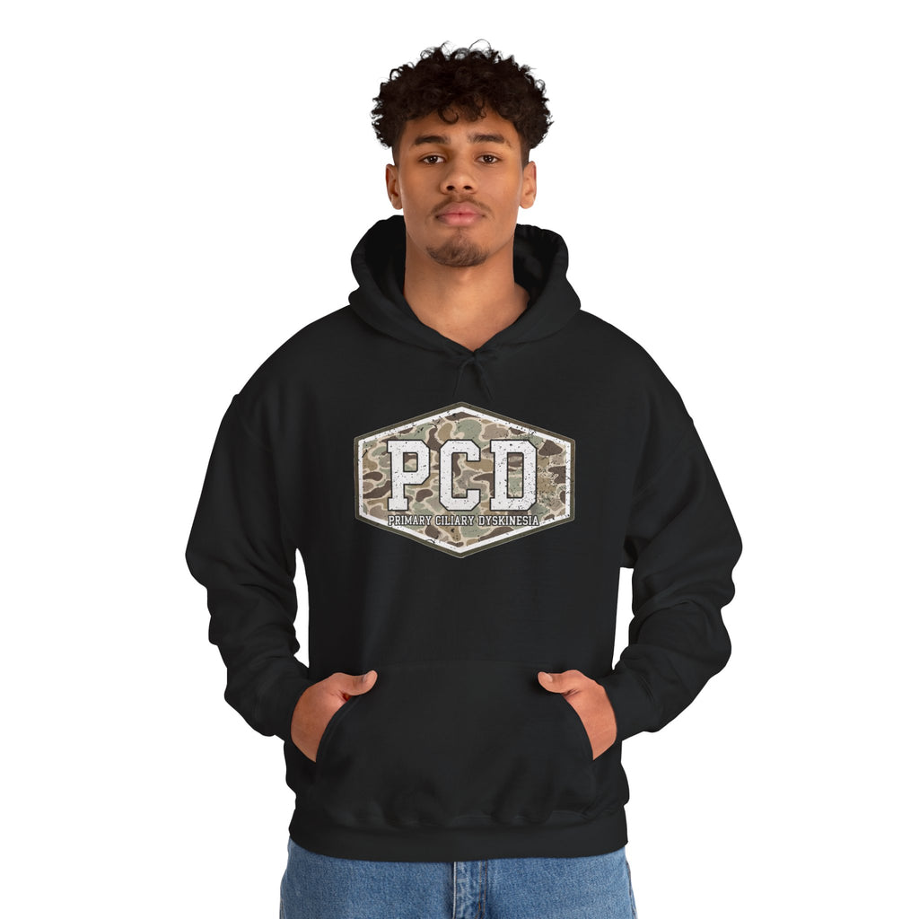 PCD Camo Logo Hoodie – Tactical Military Style Pullover