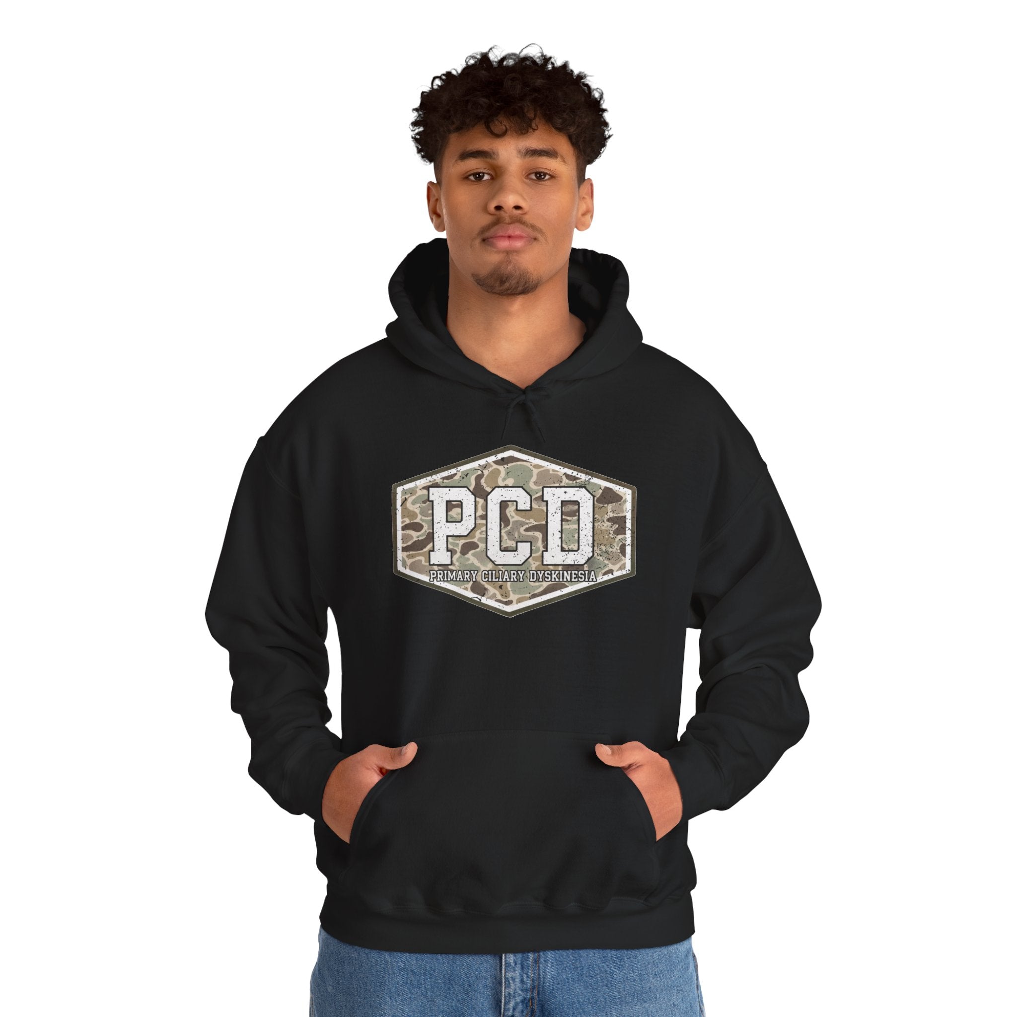 PCD Camo Logo Hoodie – Tactical Military Style Pullover