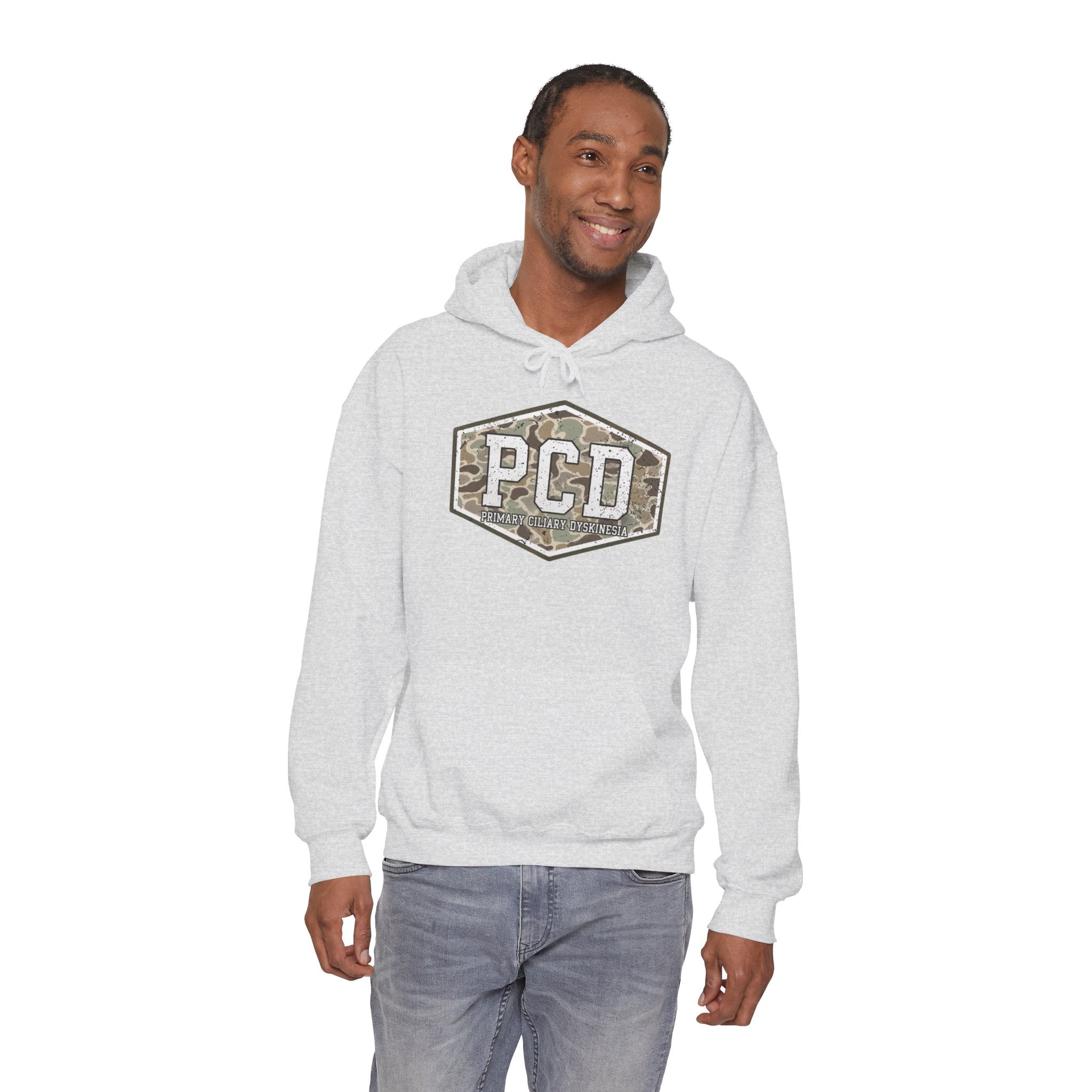 PCD Camo Logo Hoodie – Tactical Military Style Pullover