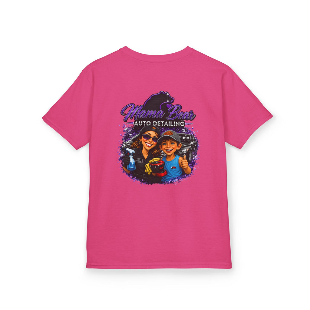 Kids Mama Bear Auto Detailing Tee — Cute Mechanic/Detailing Shirt for Kids