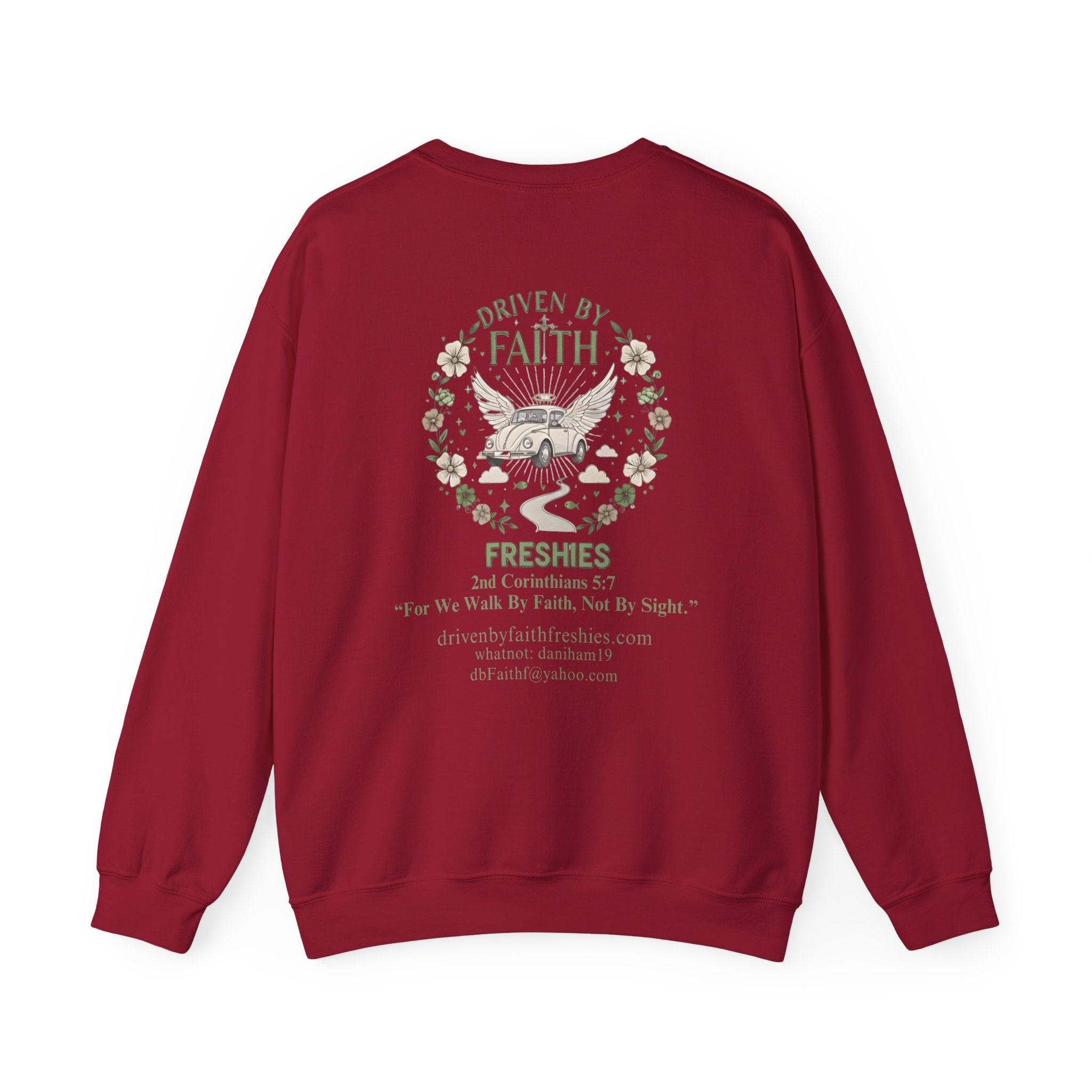 Driven By Faith Freshies Crewneck Sweatshirt- Dani