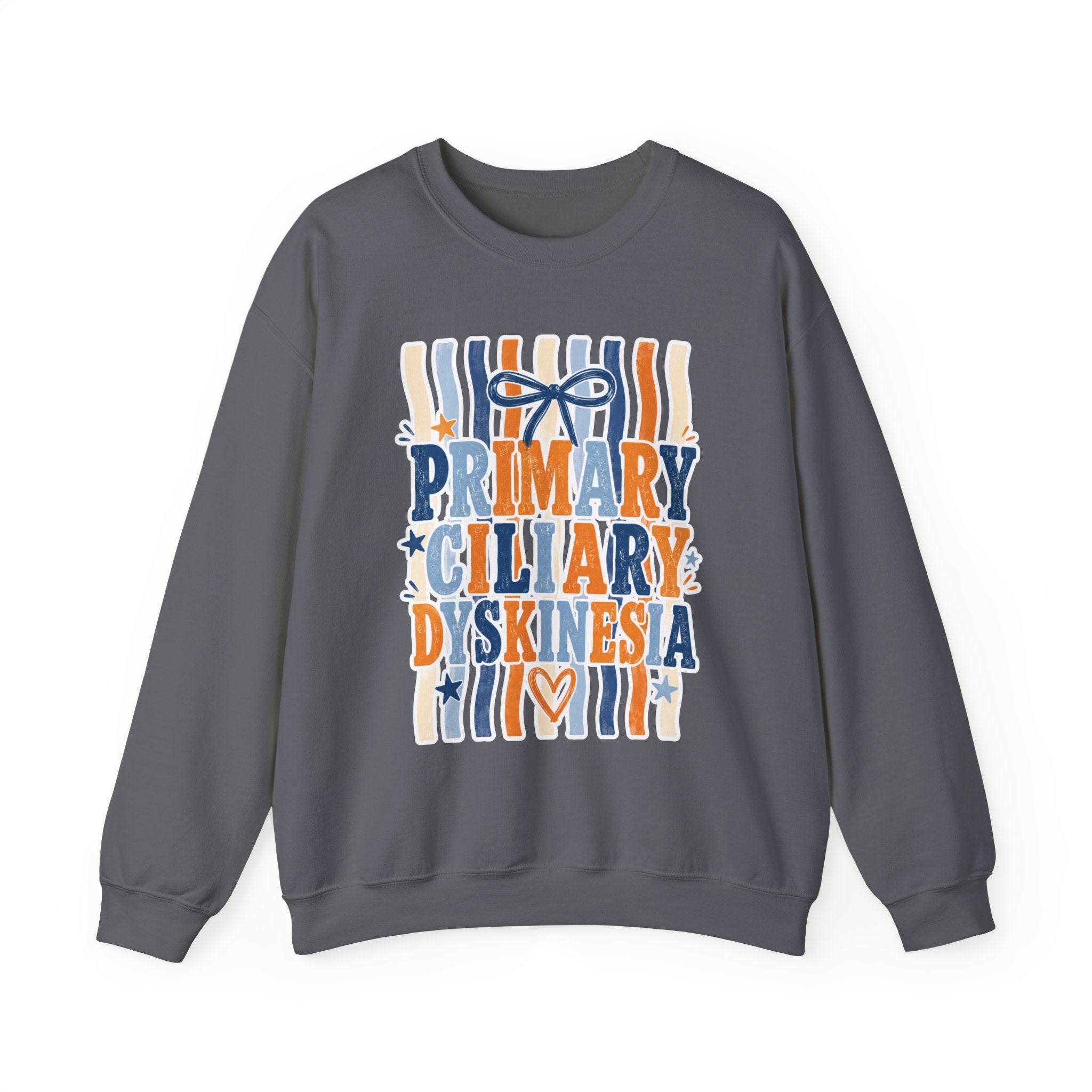 Primary Ciliary Dyskinesia Awareness Crewneck Sweatshirt