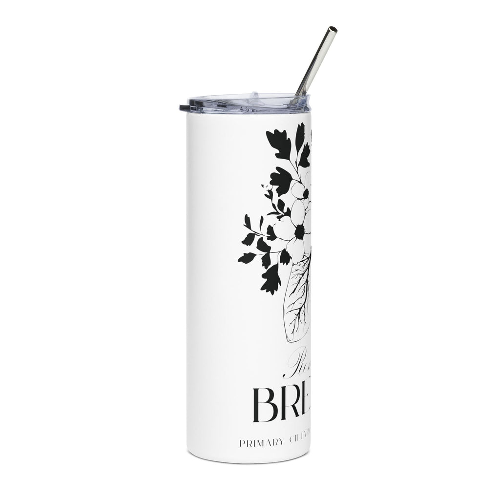 Breath-Inspired Stainless Steel Tumbler, 20oz | Primary Ciliary Dyskinesia