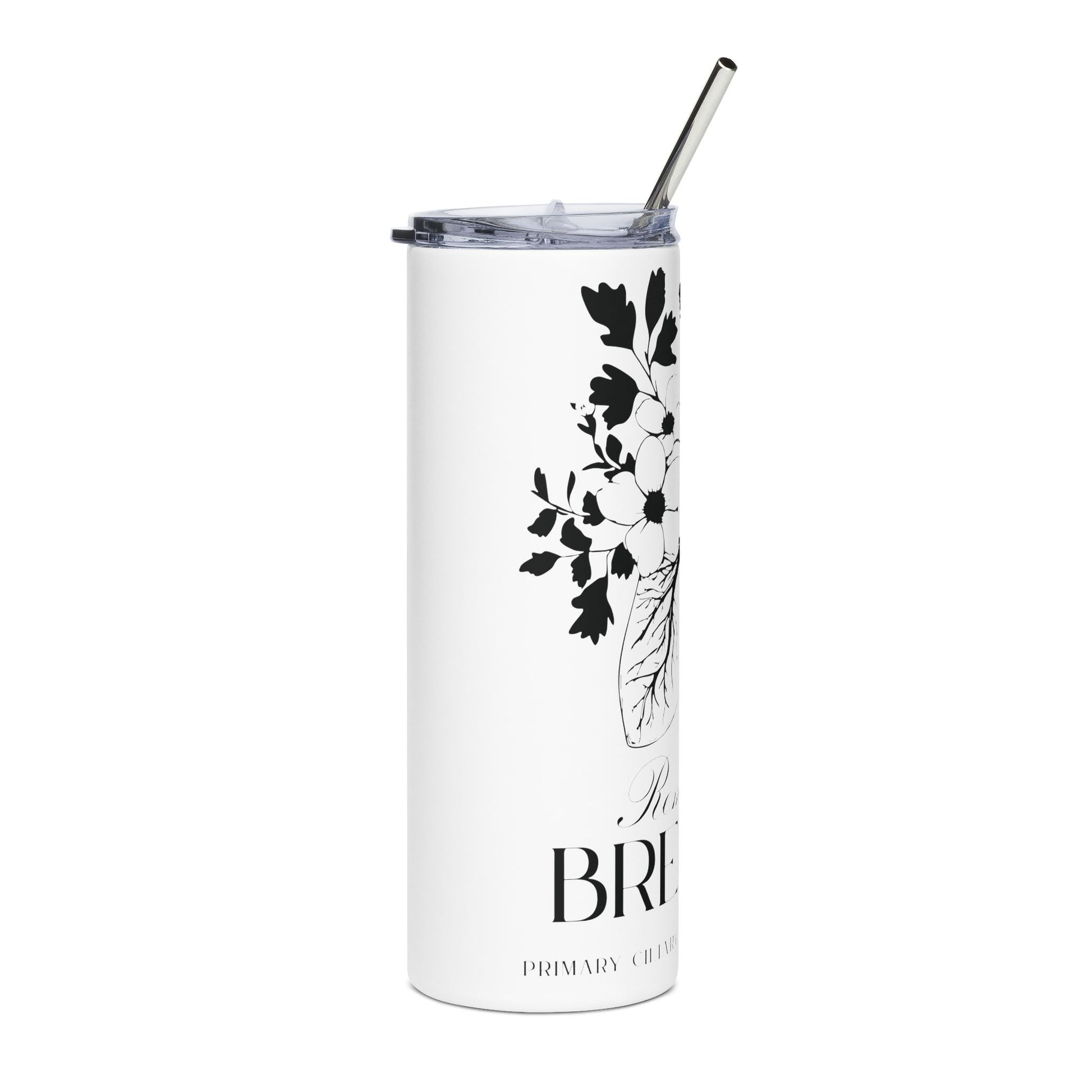 Breath-Inspired Stainless Steel Tumbler, 20oz | Primary Ciliary Dyskinesia