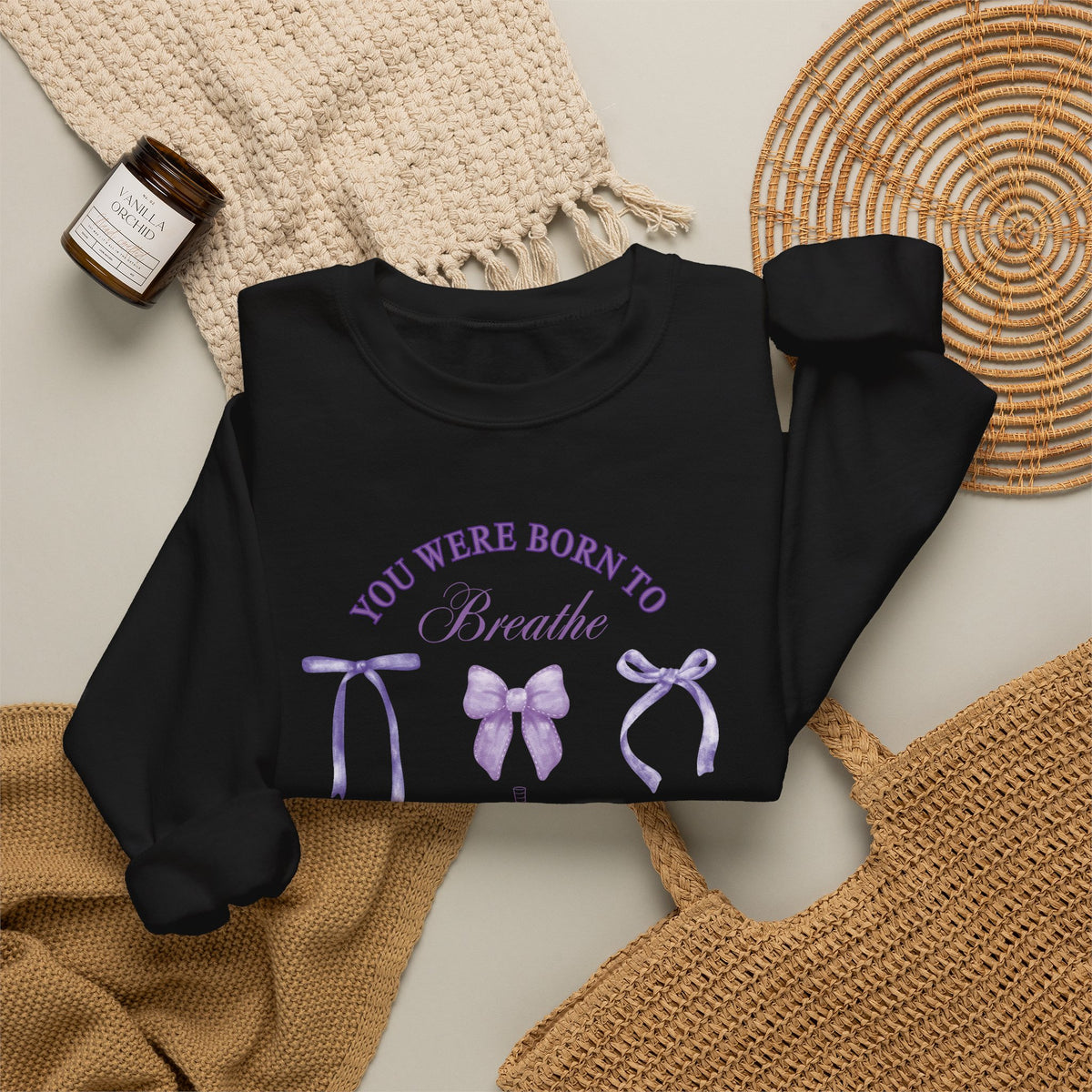 Born to Breathe CF Awareness Sweatshirt