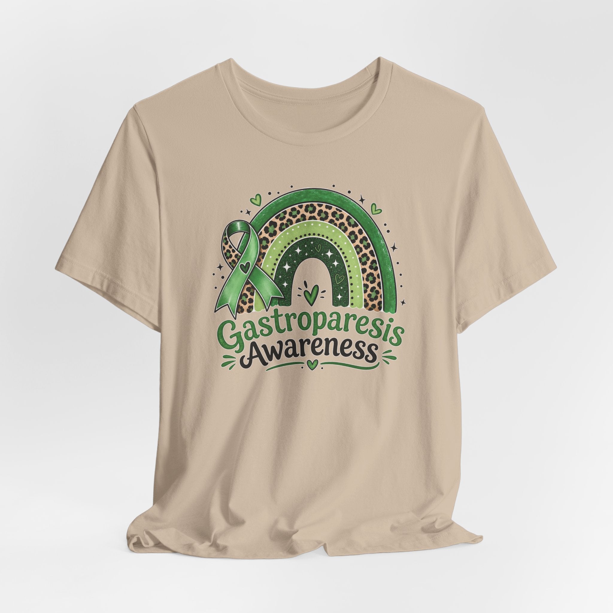 Gastroparesis Awareness Rainbow T-Shirt