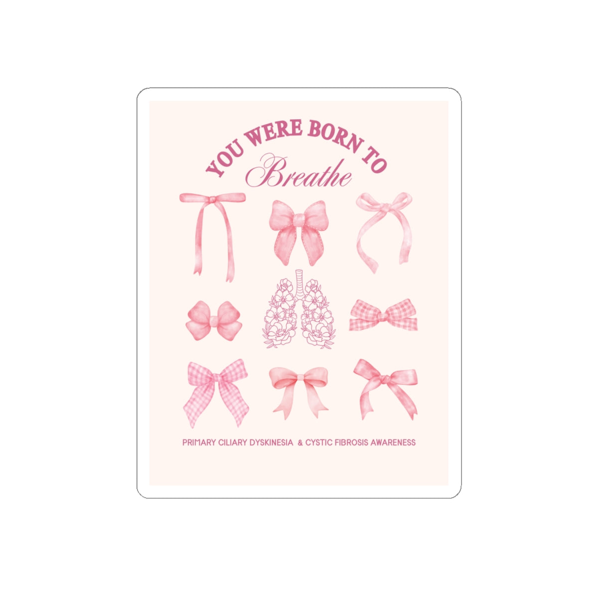 Born to Breathe Stickers