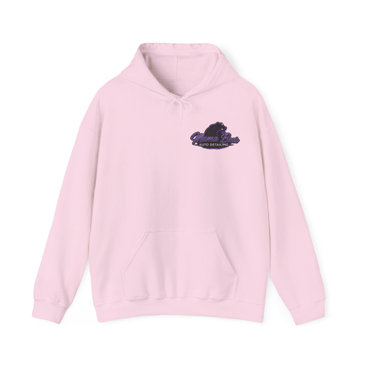 Mama Bear Auto Detailing Hoodie — Women's Car Care Team Pullover