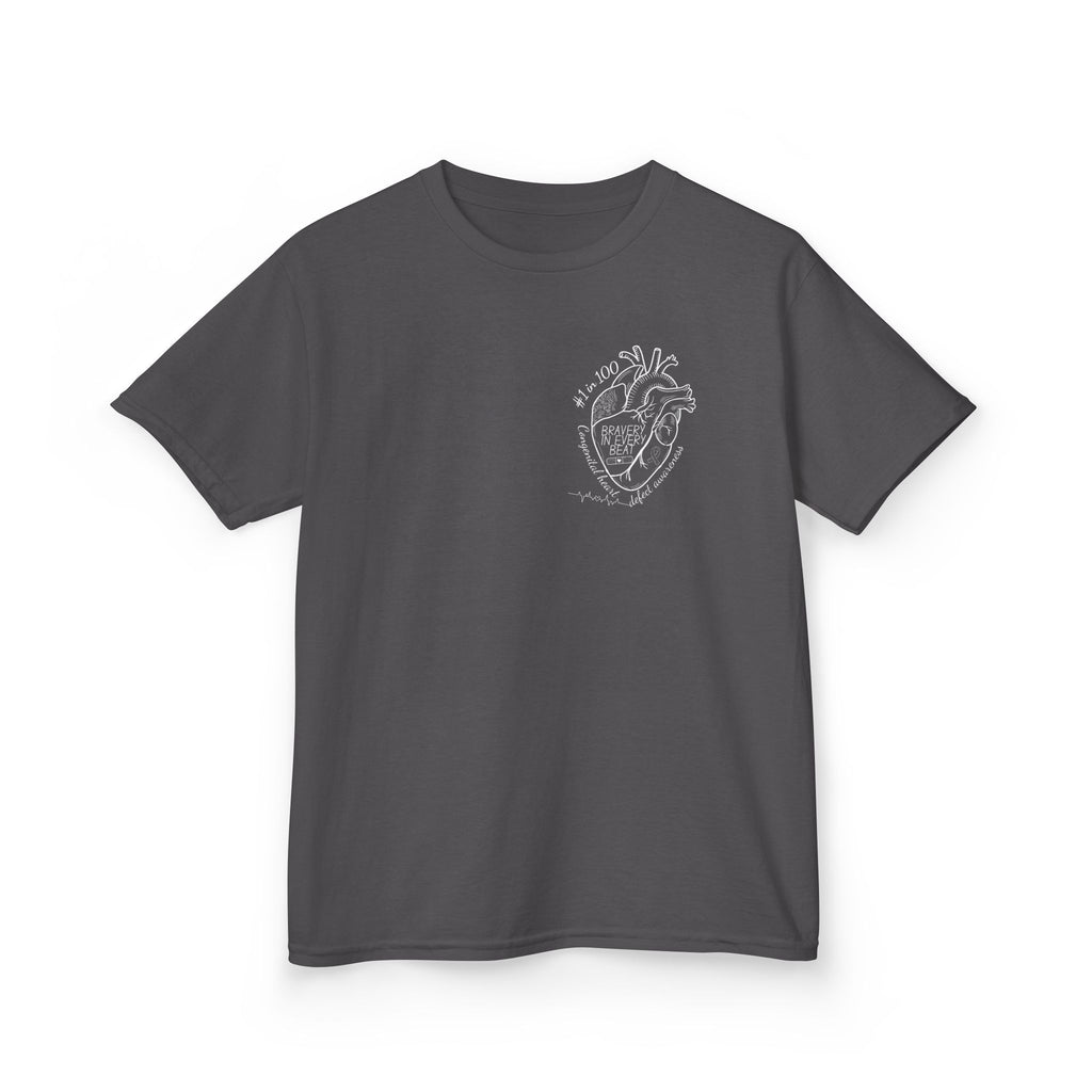 Kids "Bravery in Every Beat" CHD T-Shirt