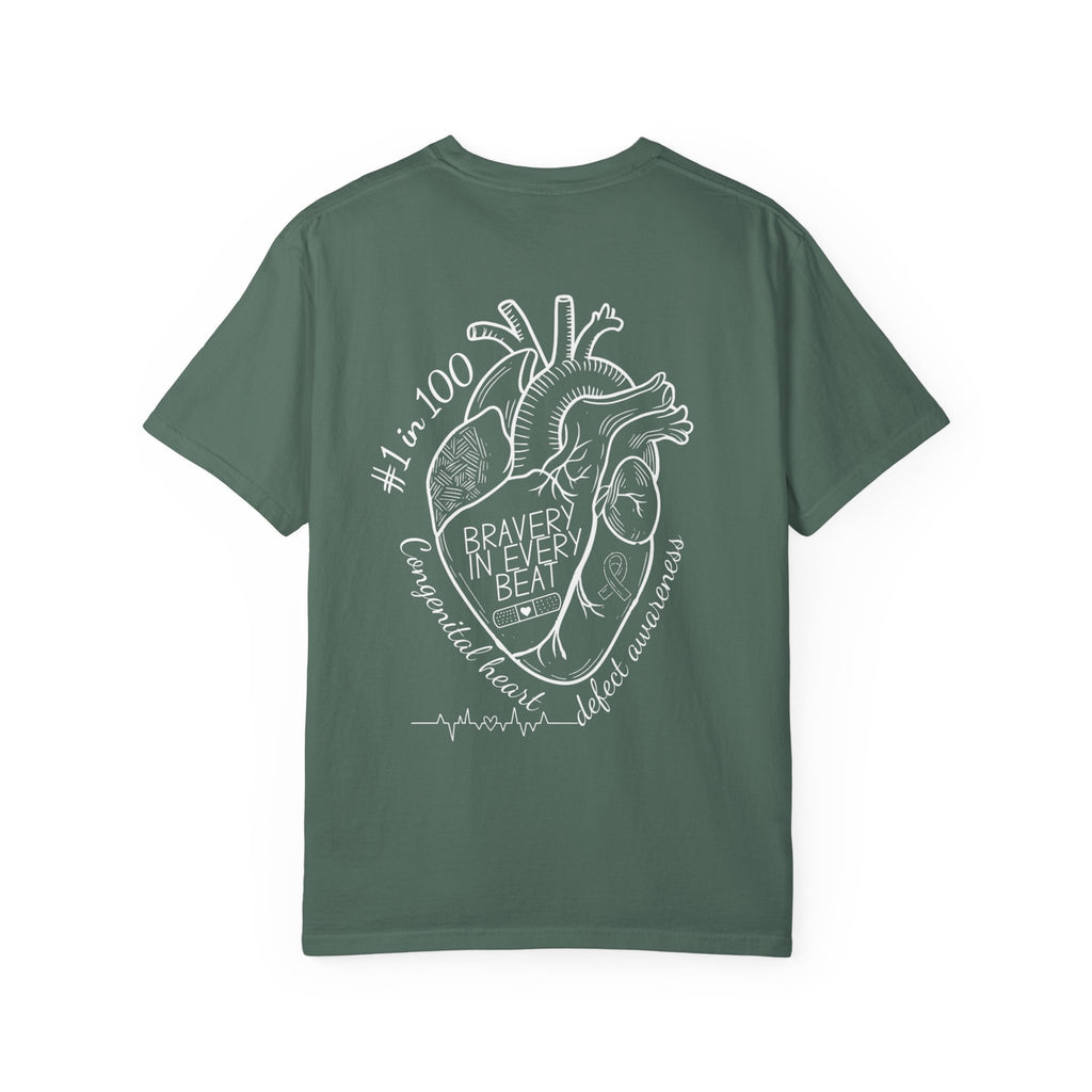 Bravery in Every Beat CHD T-Shirt