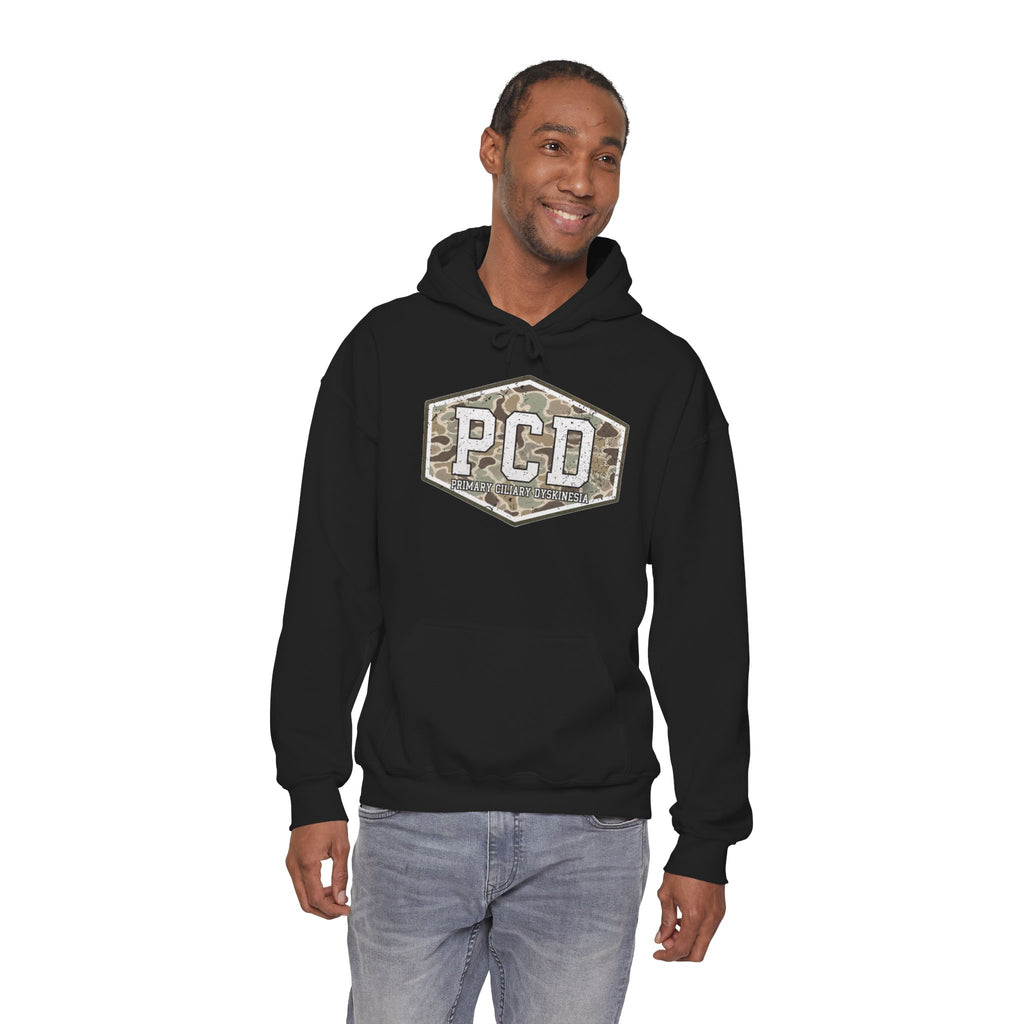 PCD Camo Logo Hoodie – Tactical Military Style Pullover