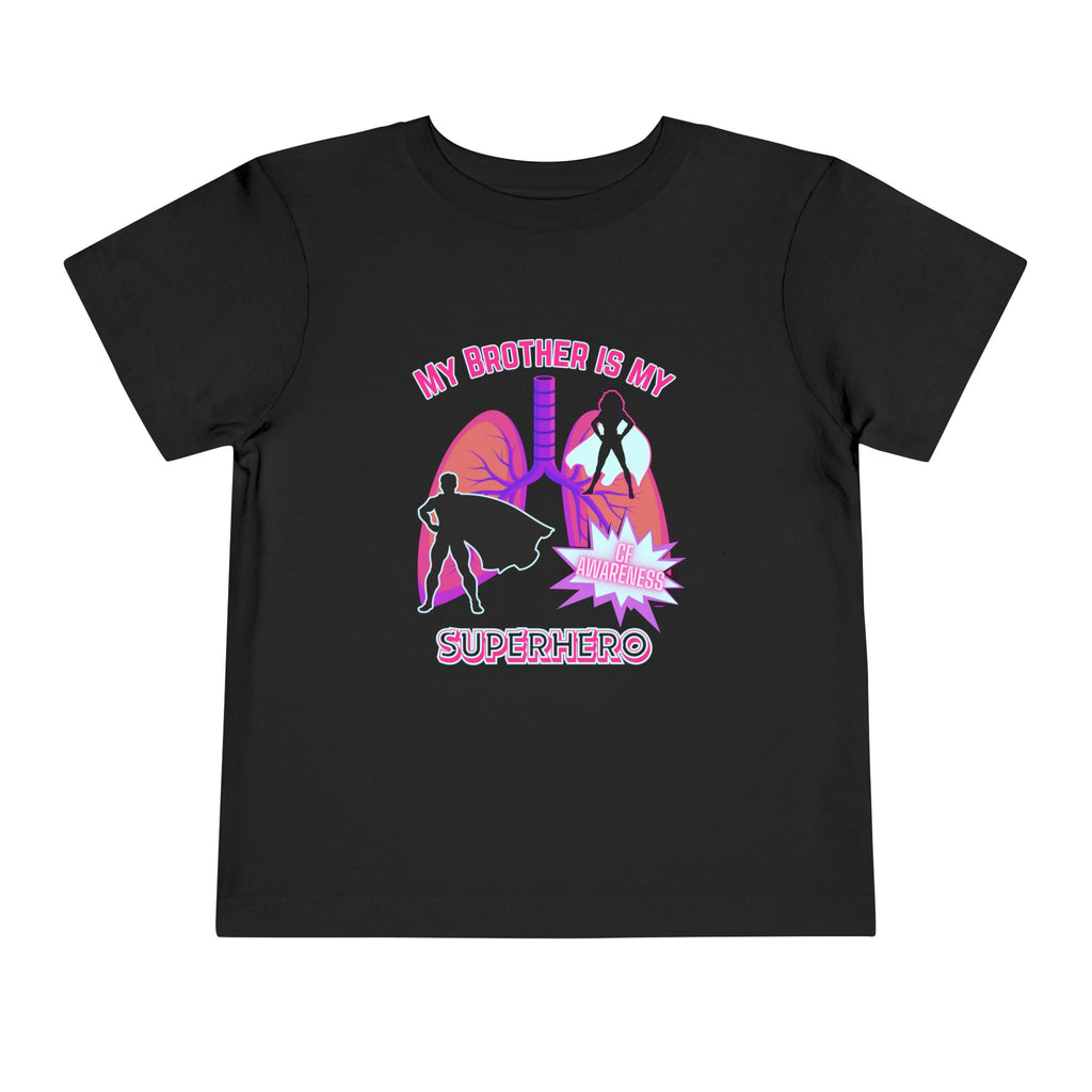 Toddler T-Shirt Brother Superhero CF Awareness