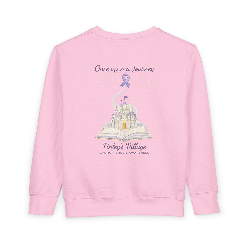 TODDLER CF Awareness Fundraiser Crewneck — Finley’s Village