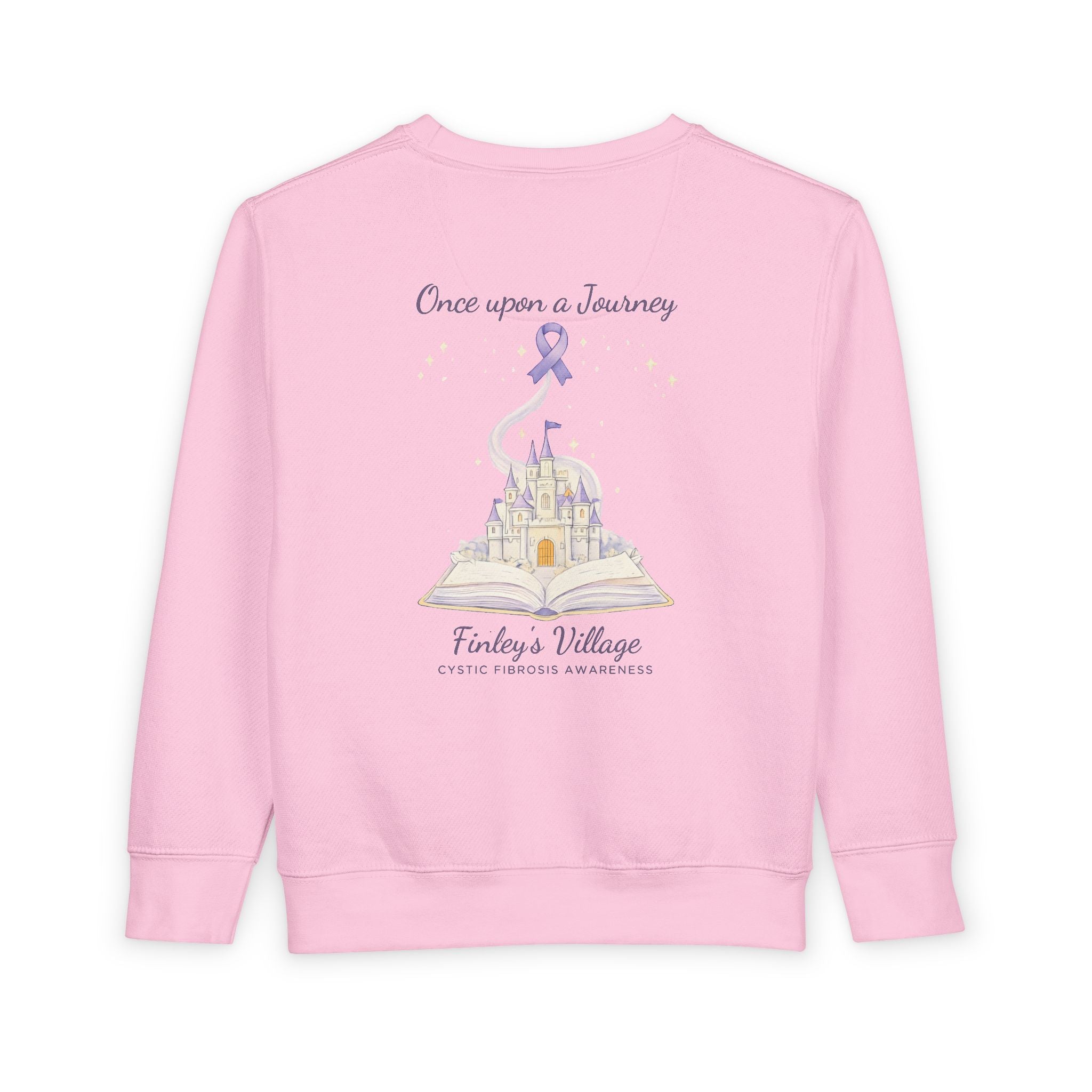 TODDLER CF Awareness Fundraiser Crewneck — Finley’s Village