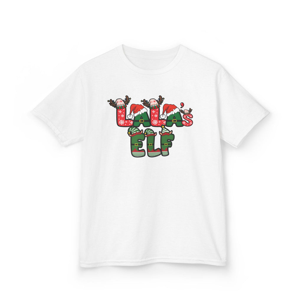 Kids Tee - LALA’S Elf Tee for the Holidays