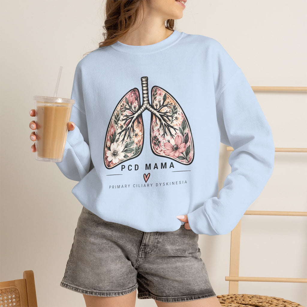 PCD Mama Floral Lungs Sweatshirt