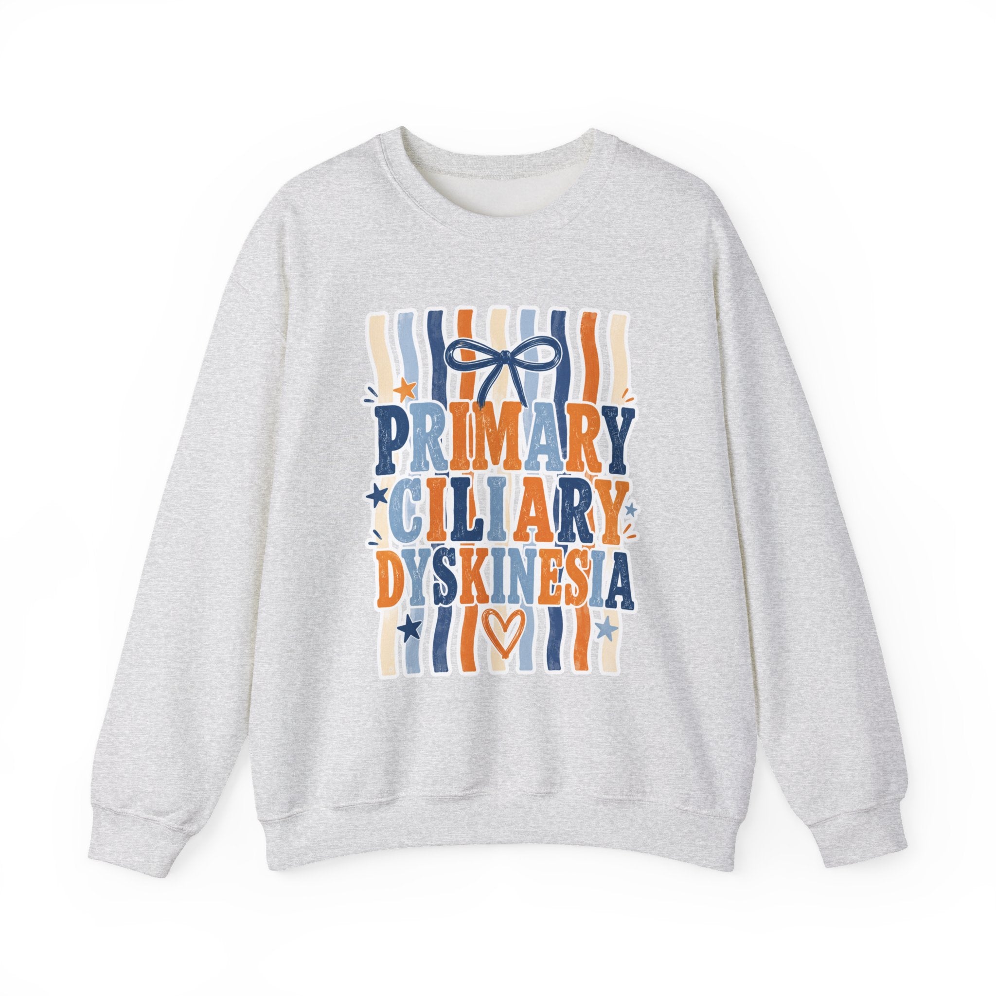 Primary Ciliary Dyskinesia Awareness Crewneck Sweatshirt