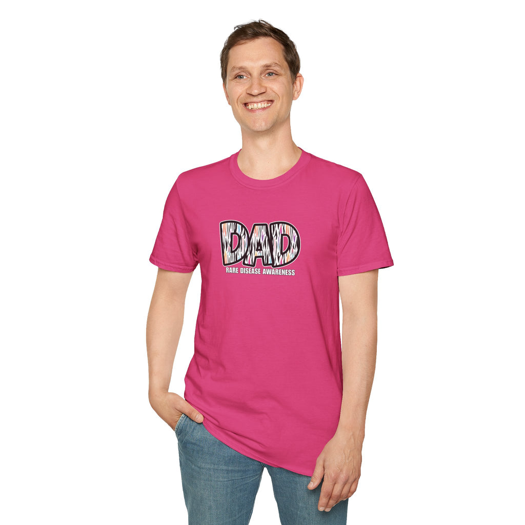 DAD Warrior Stripes Tee — Andme Bamboo Collab Graphic T-Shirt