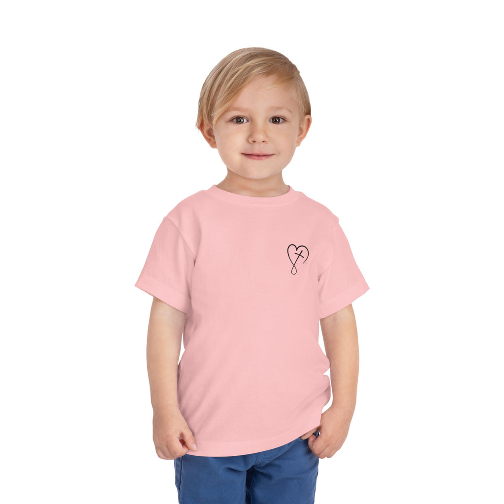 Toddler Short sleeve Jesus has my back