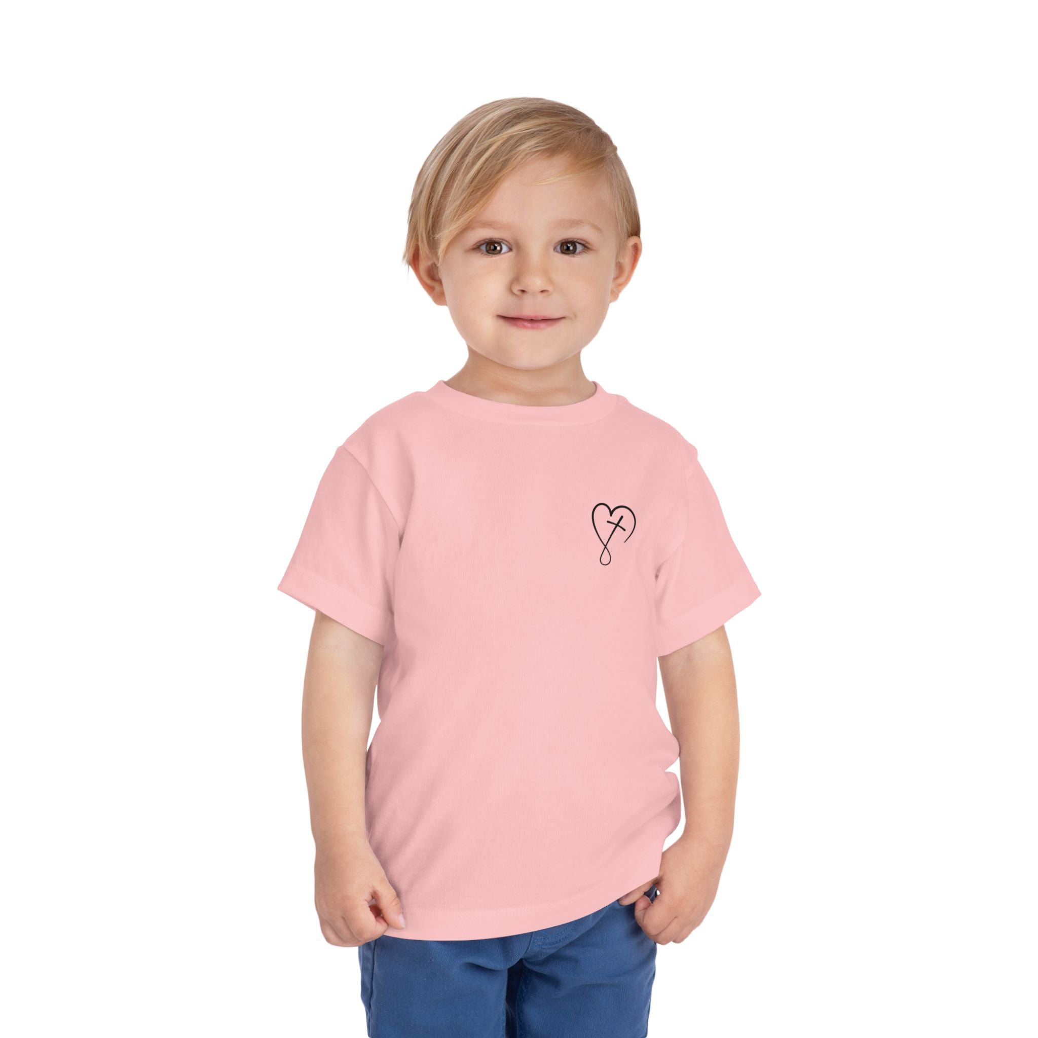 Toddler Short sleeve Jesus has my back