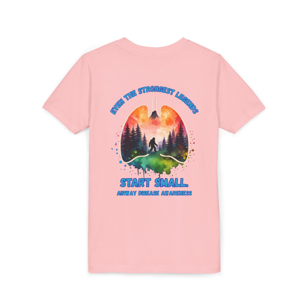 Airway Disease Awareness Tee — "Even the Strongest Legends" SAWYER STRONG—YOUTH