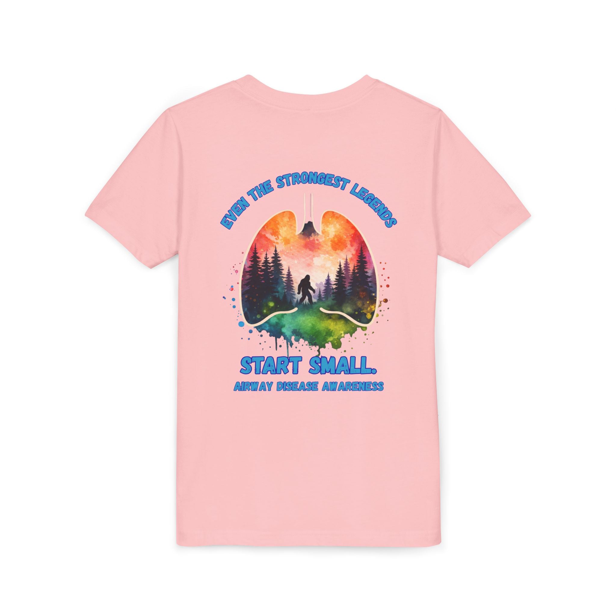 Airway Disease Awareness Tee — "Even the Strongest Legends" SAWYER STRONG—YOUTH