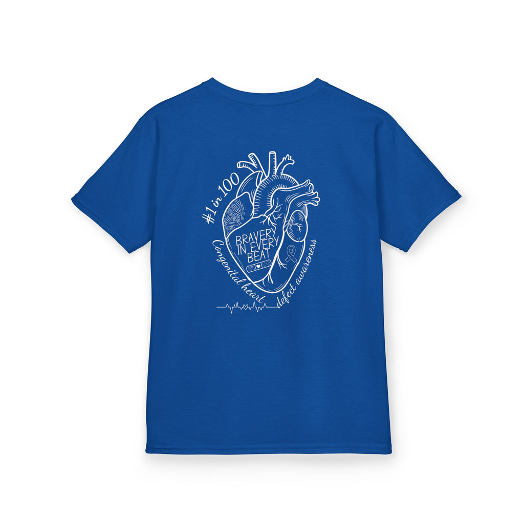 Kids "Bravery in Every Beat" CHD T-Shirt
