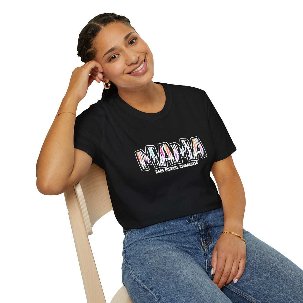 MAMA Warrior Stripes Tee — Andme Bamboo Collab Graphic T-Shirt