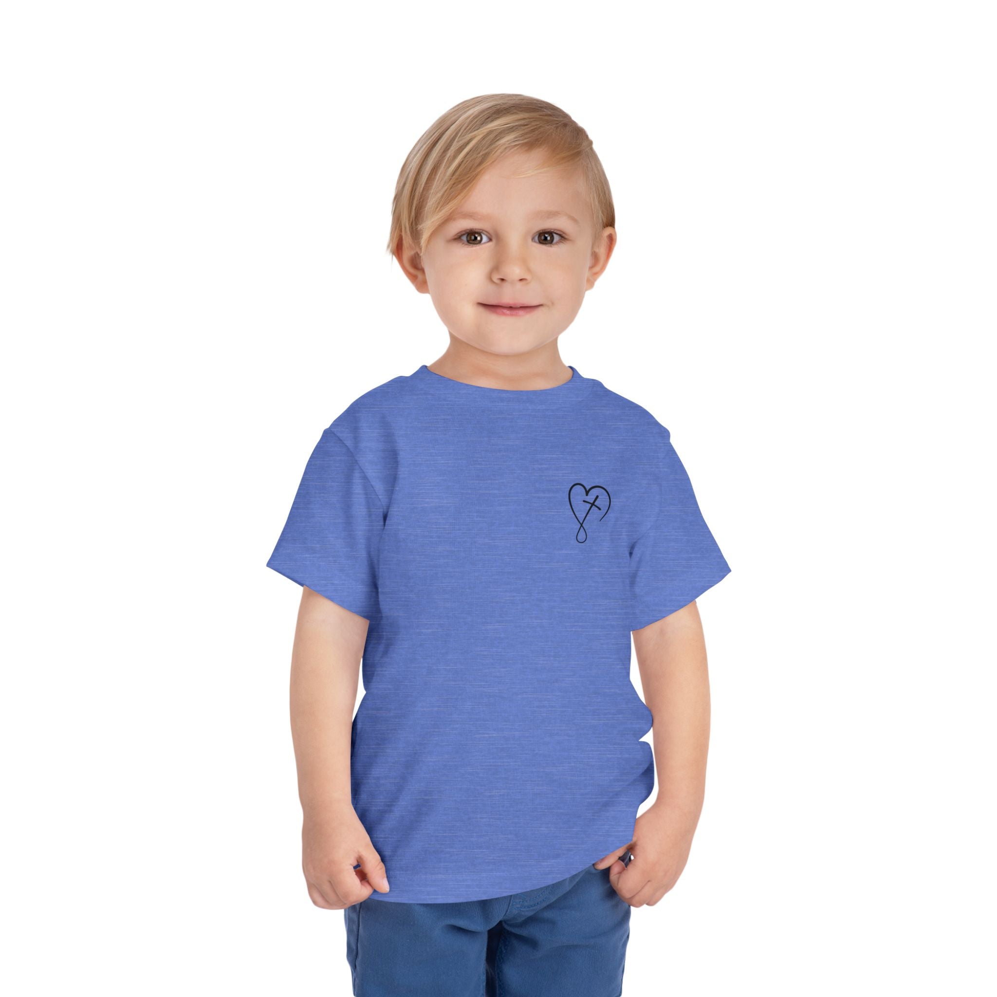 Toddler Short sleeve Jesus has my back