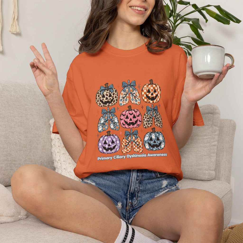 PCD Halloween Leopard Pumpkin Tee