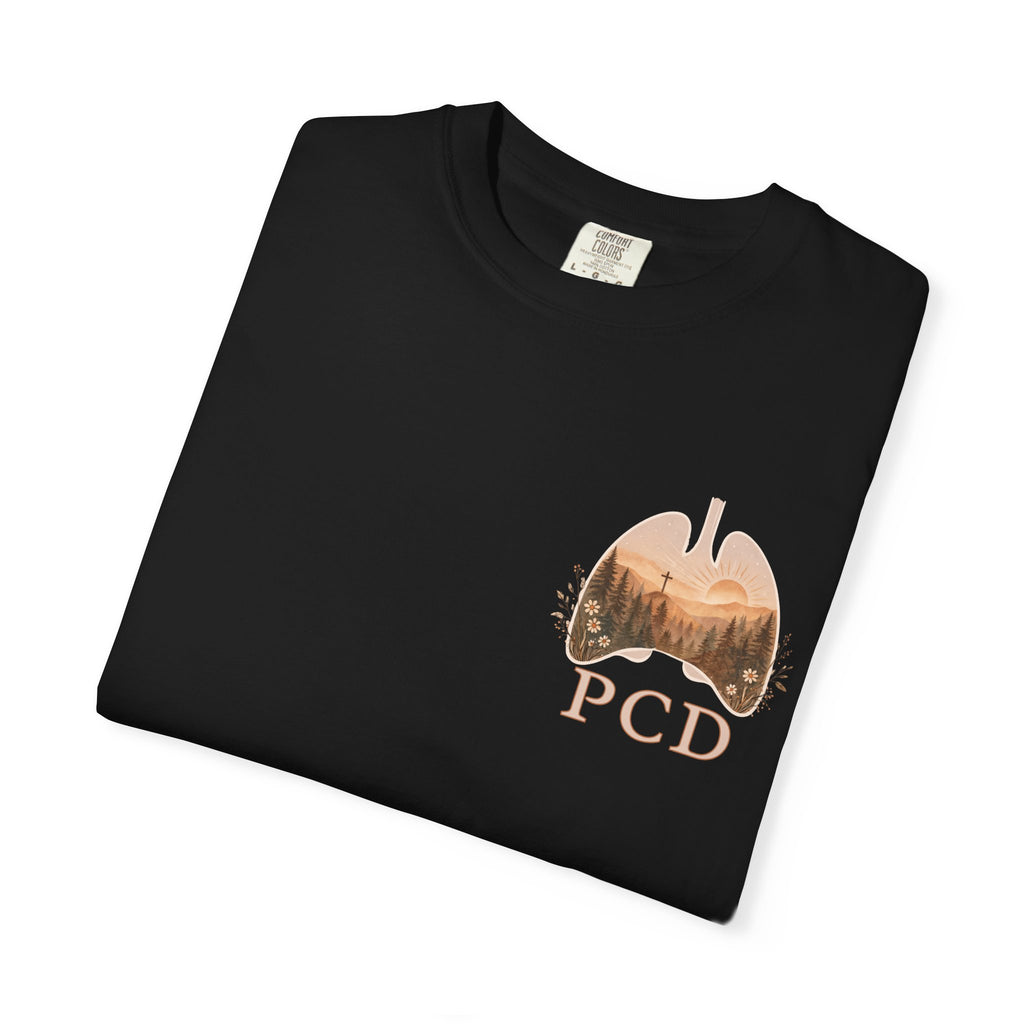 PCD Awareness Crewneck Sweatshirt — HELLO HOPE. NEW HORIZON. Tee