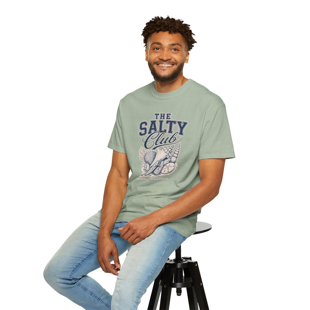 The Salty Club Beach T-Shirt — Nautical CF Awareness