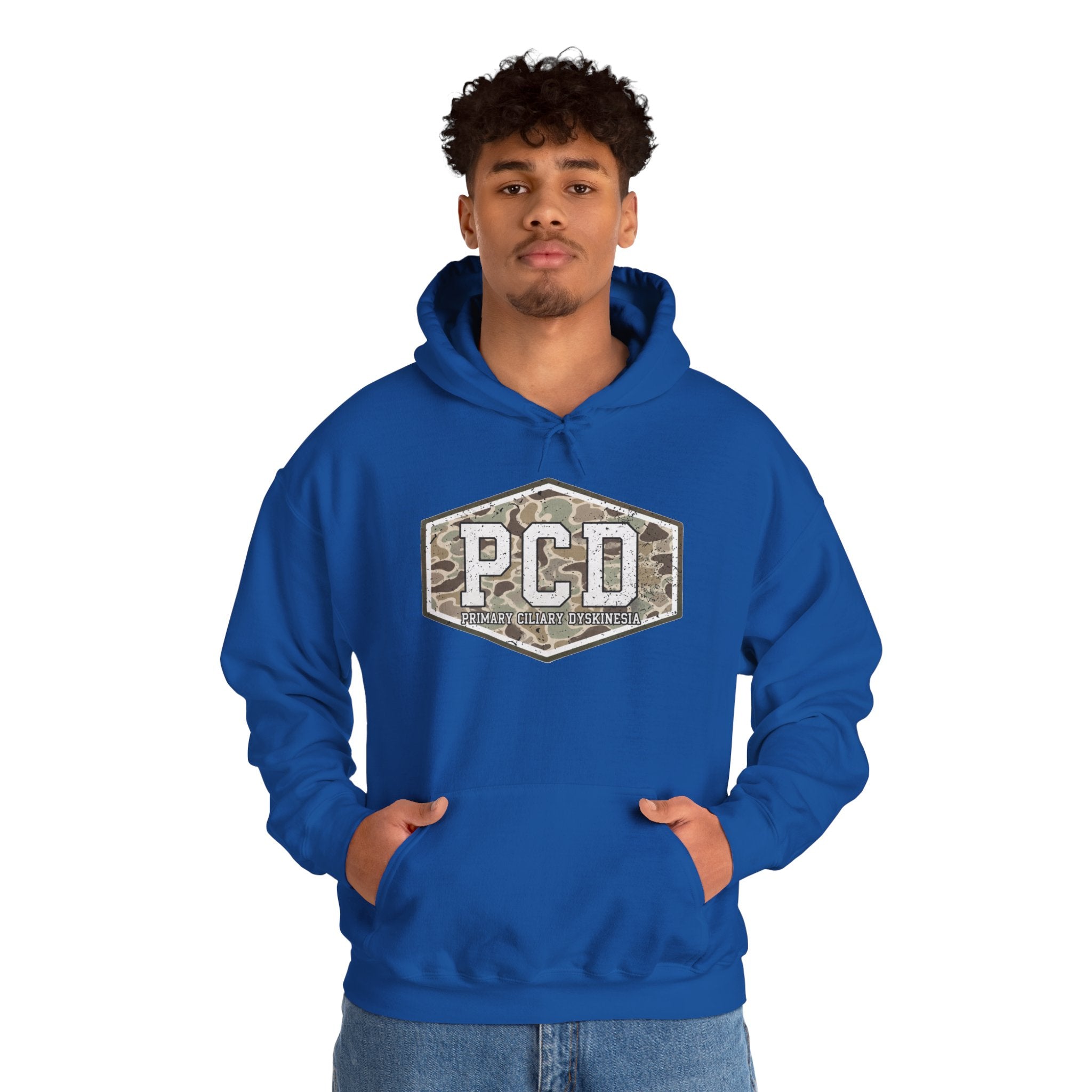 PCD Camo Logo Hoodie – Tactical Military Style Pullover