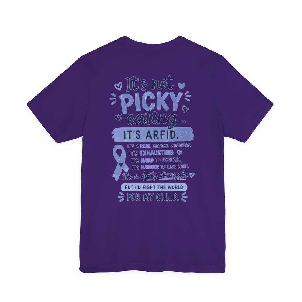 ARFID MAMA Awareness T‑Shirt — "It's Not Picky Eating... It's ARFID" Support Tee