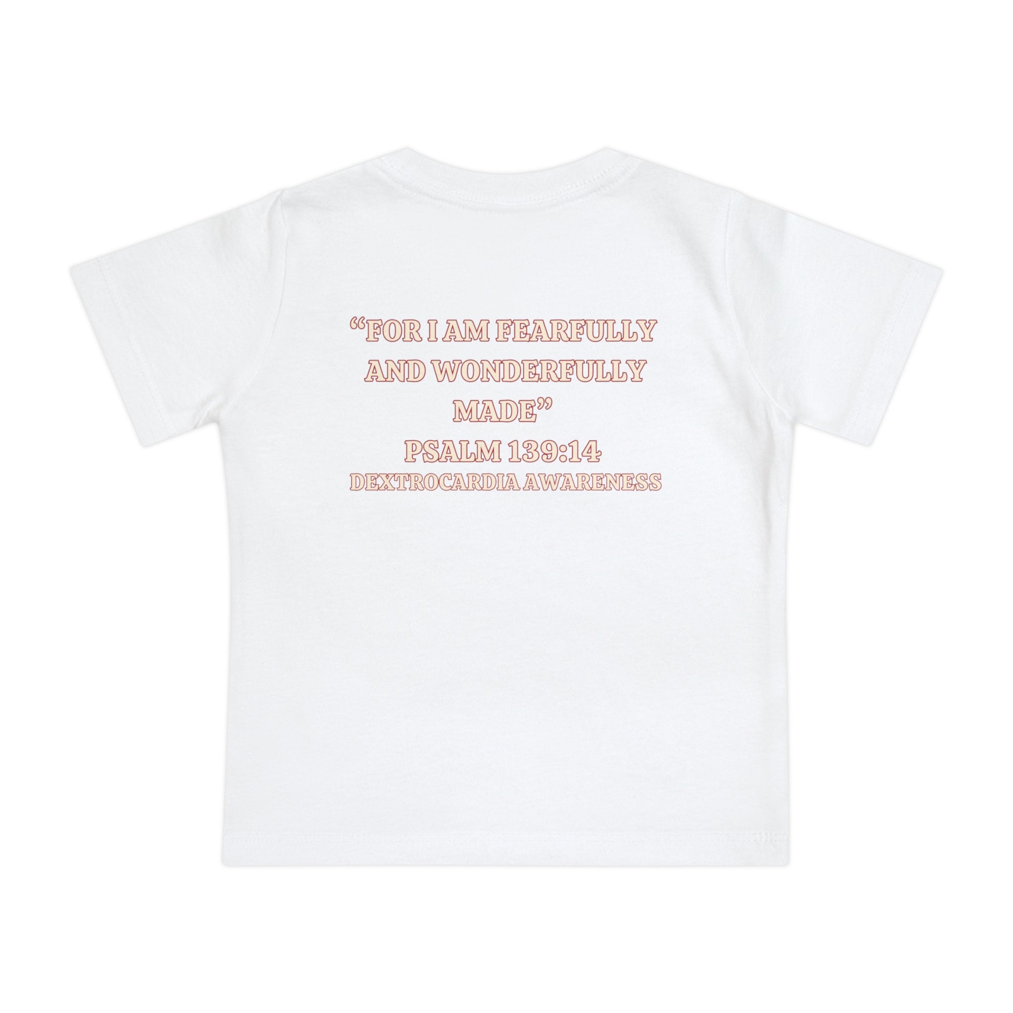 Dextrocardia Baby Short Sleeve T-Shirt — “Heart is in the Right Place”