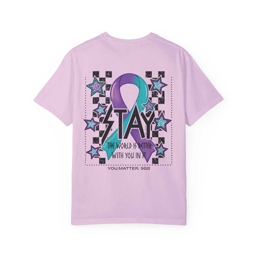 YOU.MATTER.988.STAY T-Shirt — Inspirational Graphic Tee